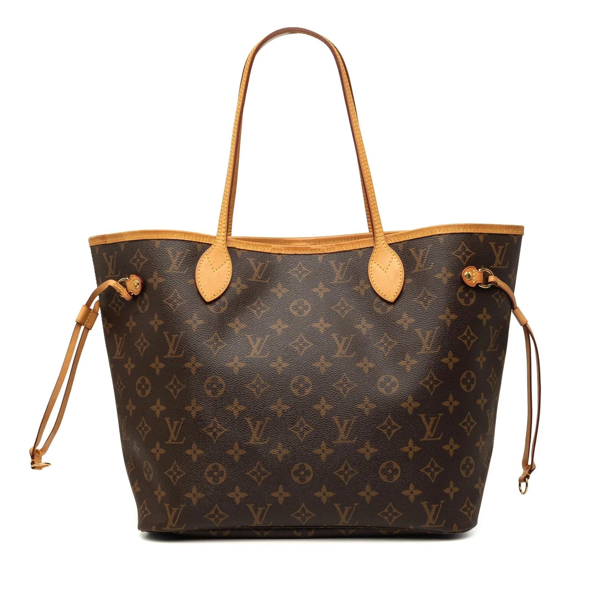 Neverfull leather tote