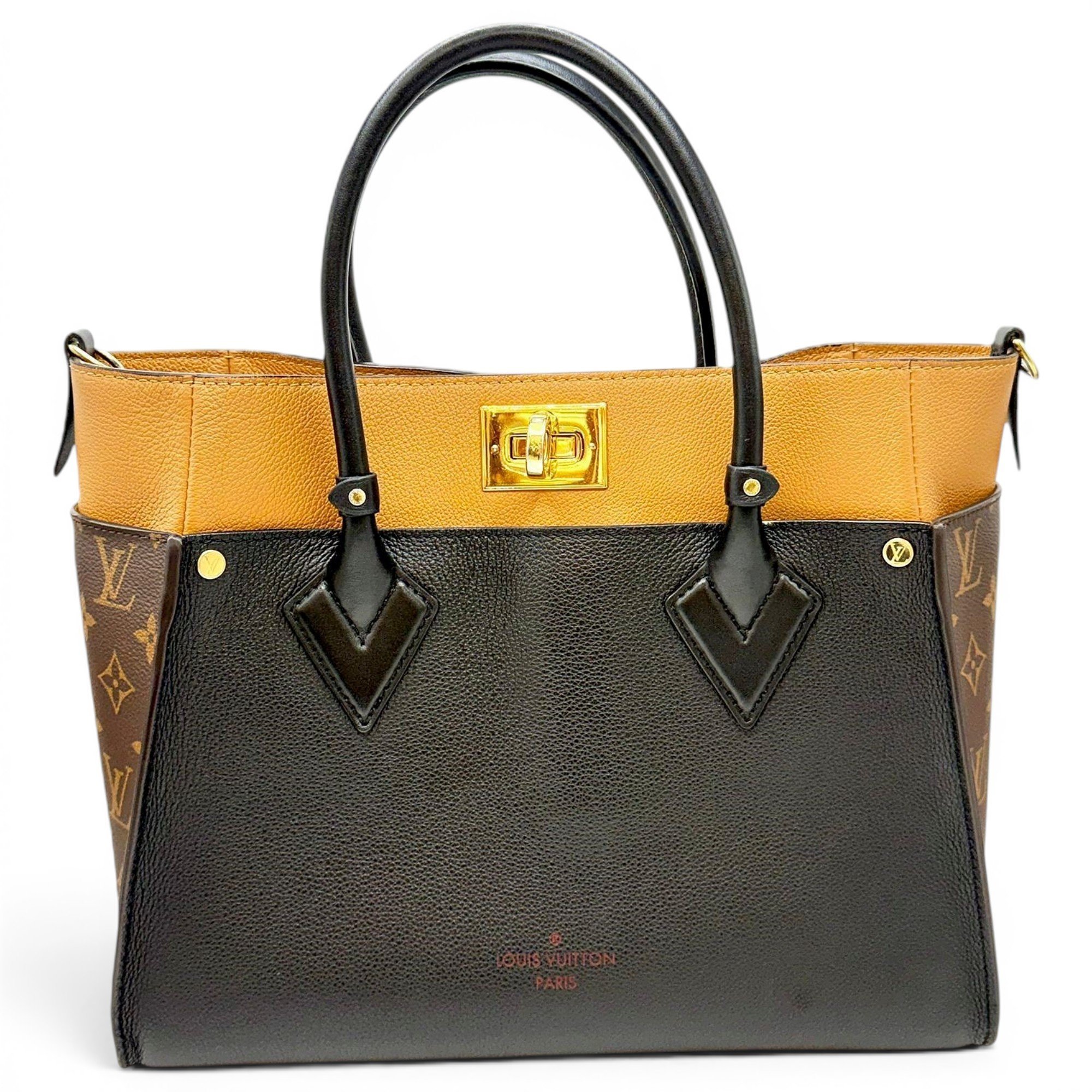 On My Side leather handbag