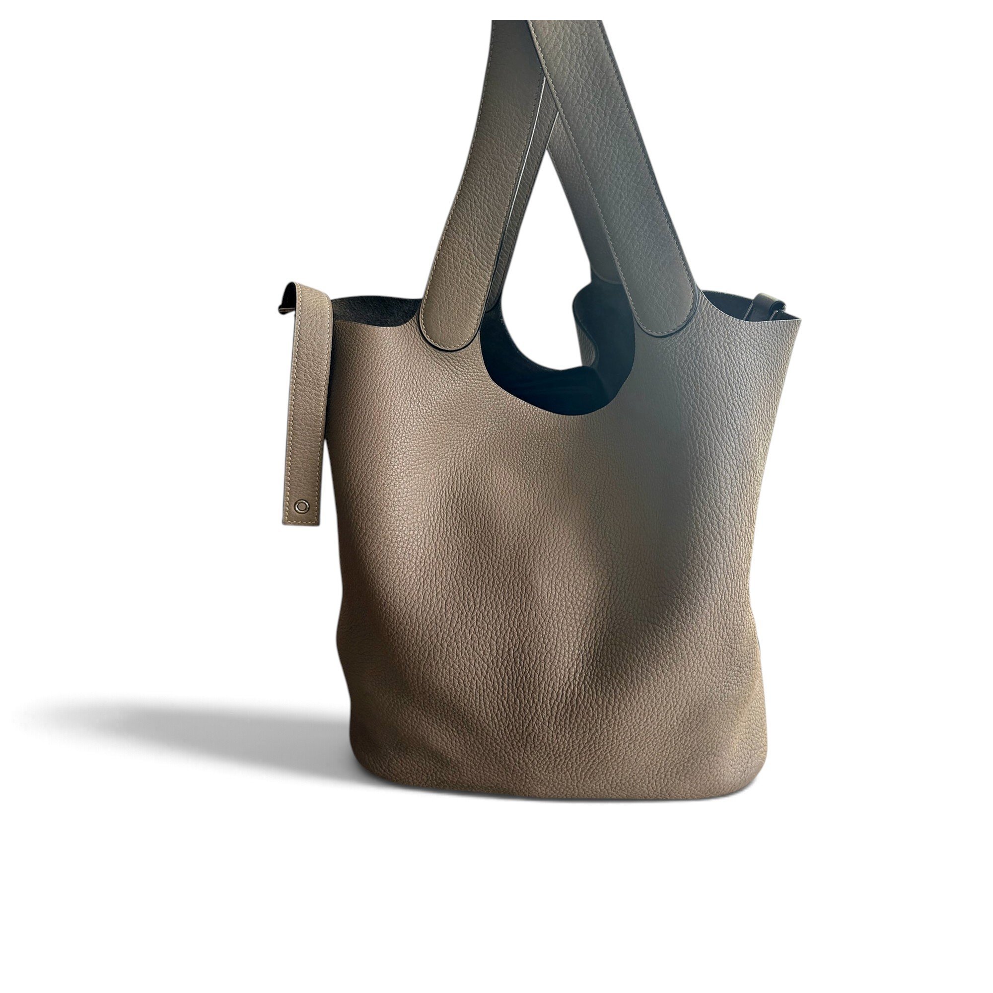 Hermes Picotin Handbag Beige