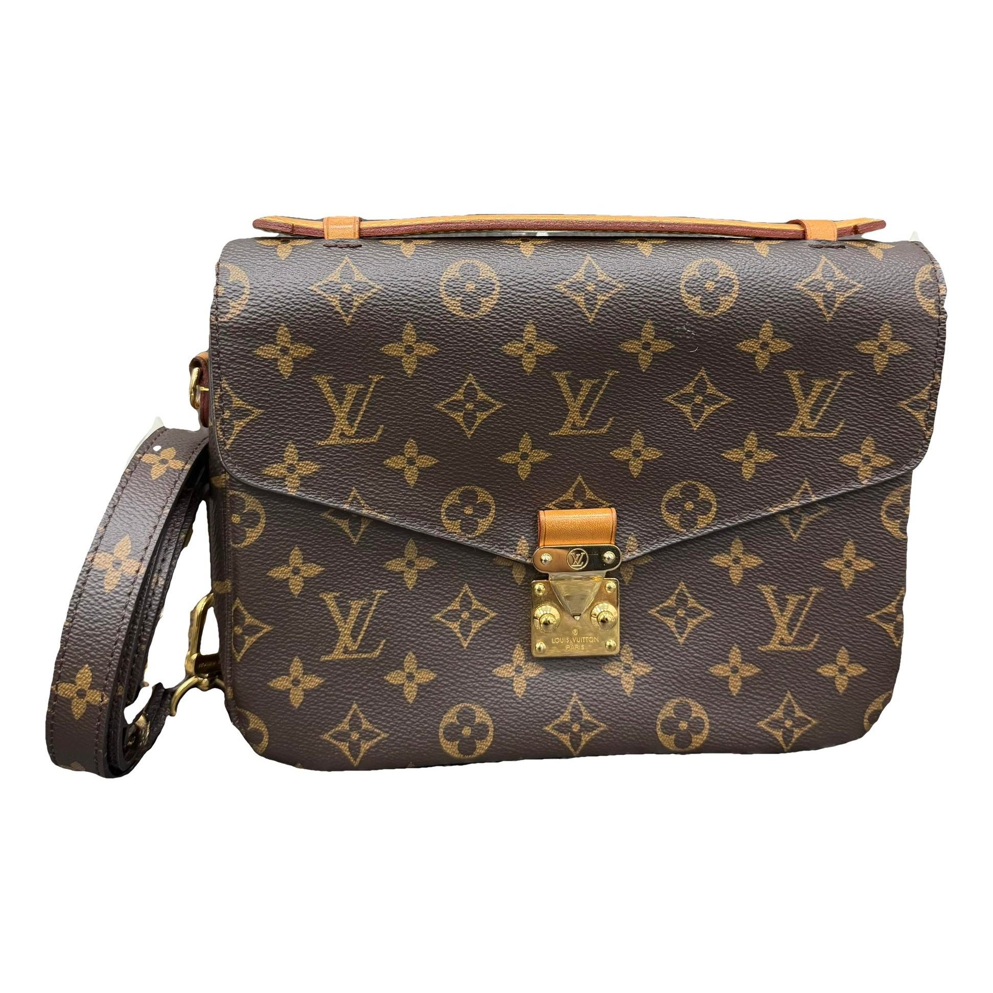 Metis leather handbag