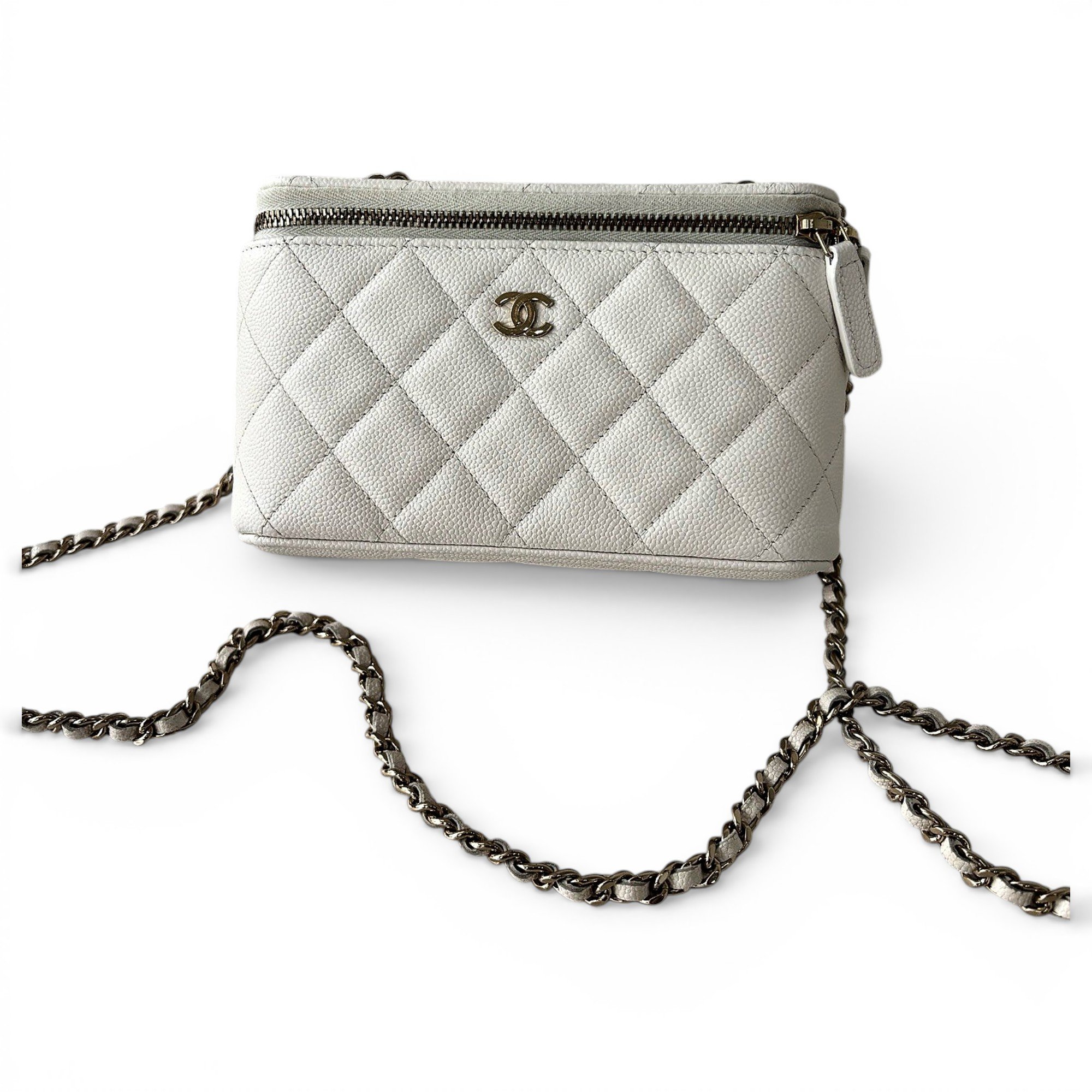 Vanity leather bag