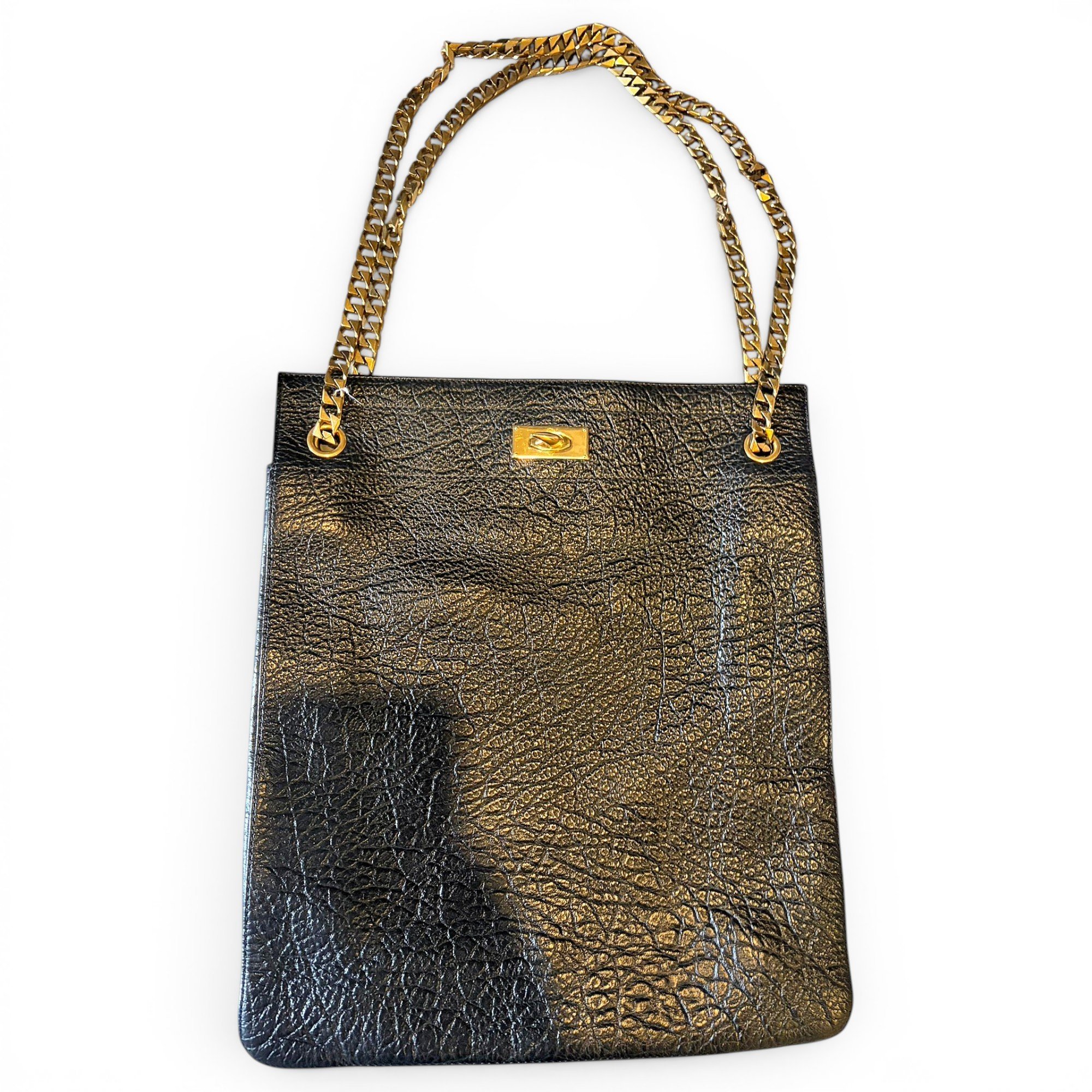 Leather tote