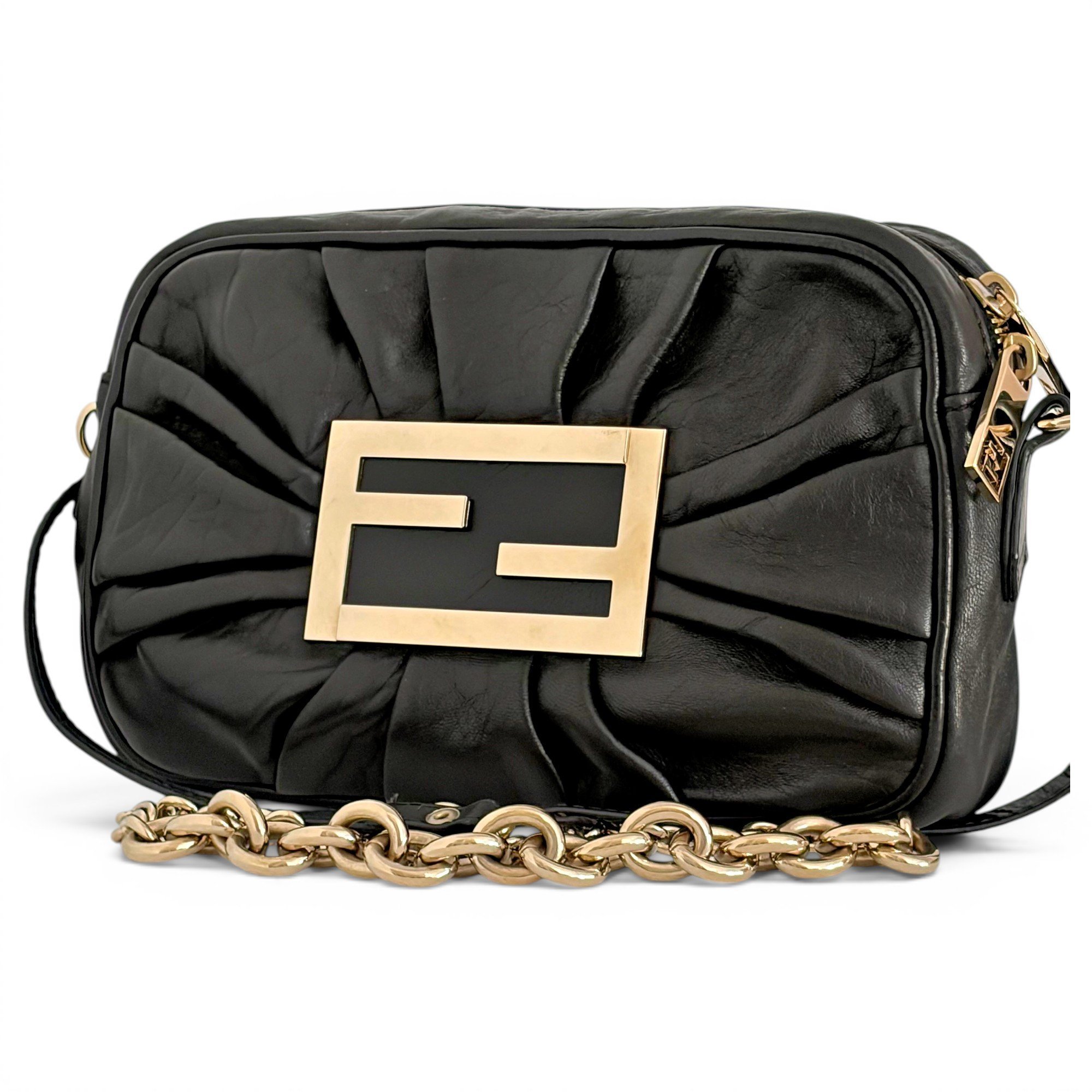 Fendi Mia leather handbag