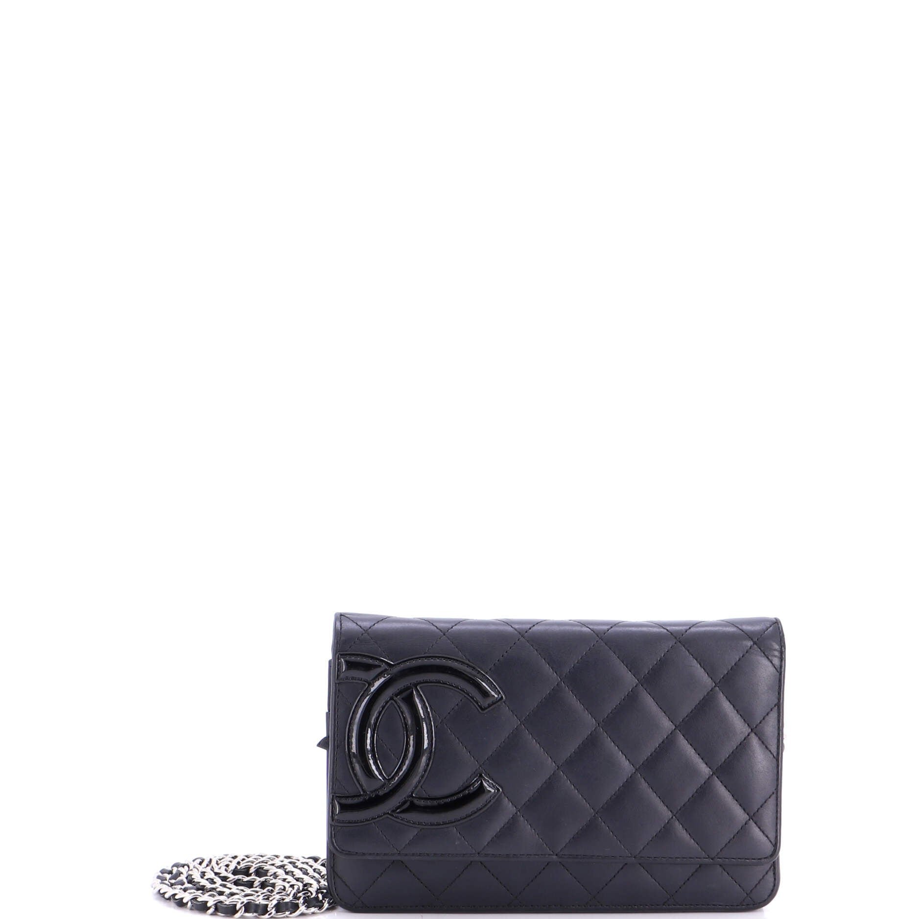 Cambon Wallet on Chain Quilted Leather