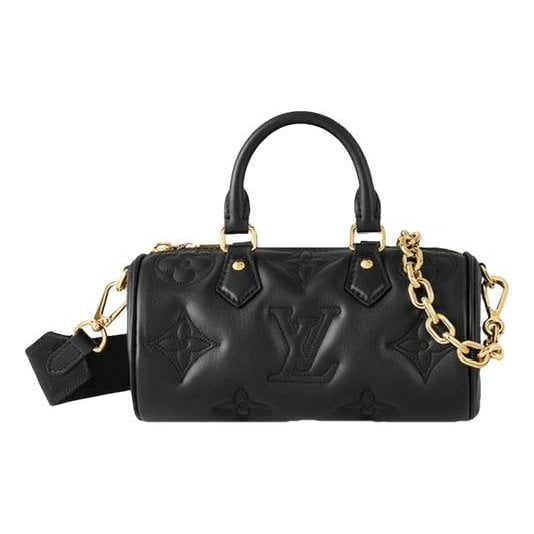 Papillon BB leather handbag