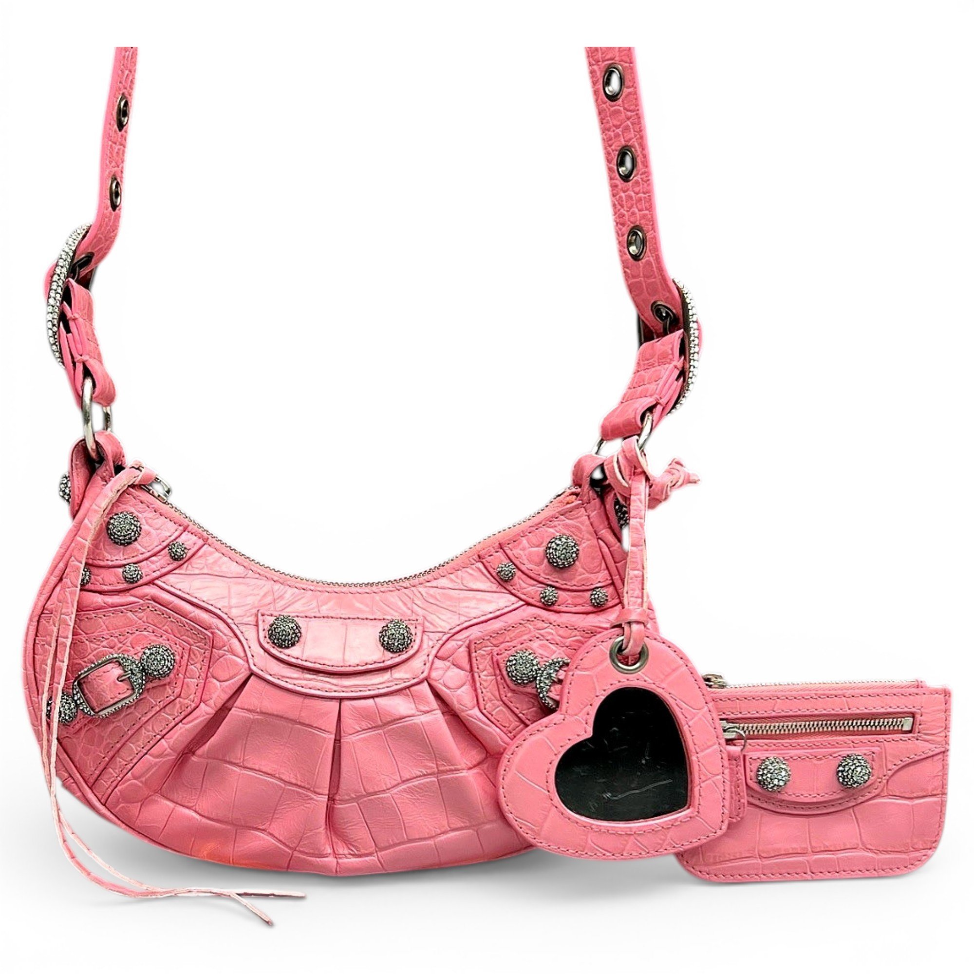 Le Cagole leather handbag