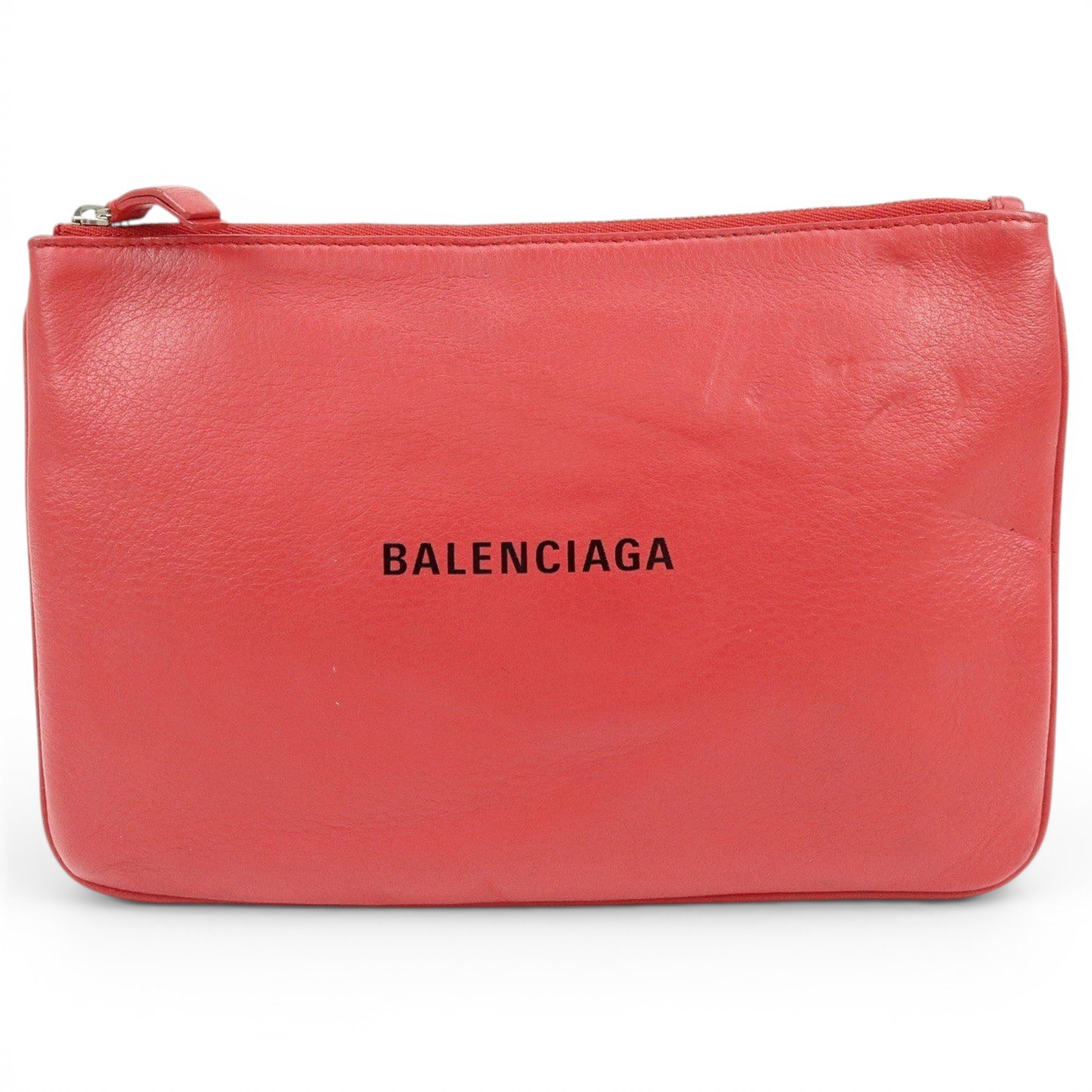 Everyday pony-style calfskin clutch bag