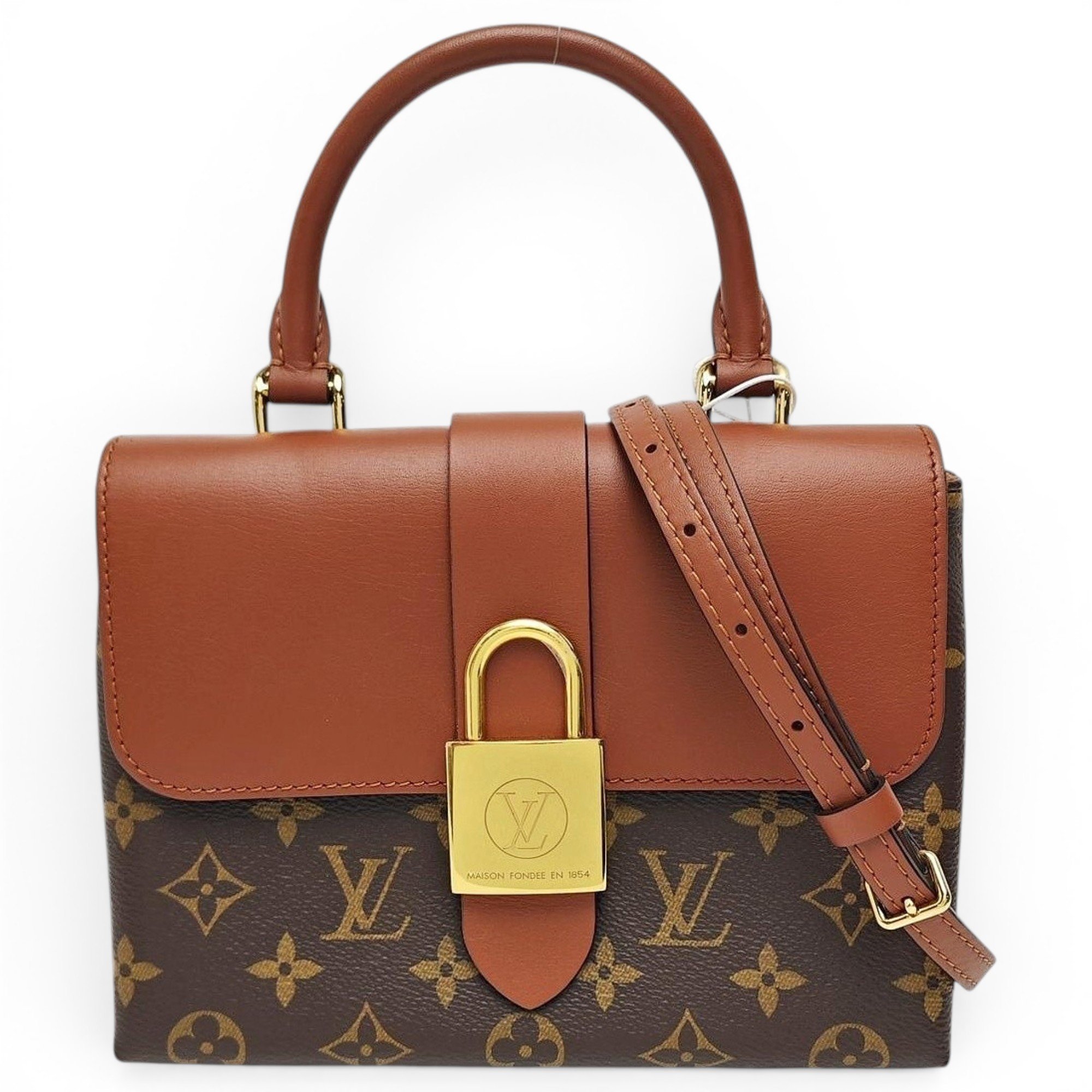 Locky BB leather handbag