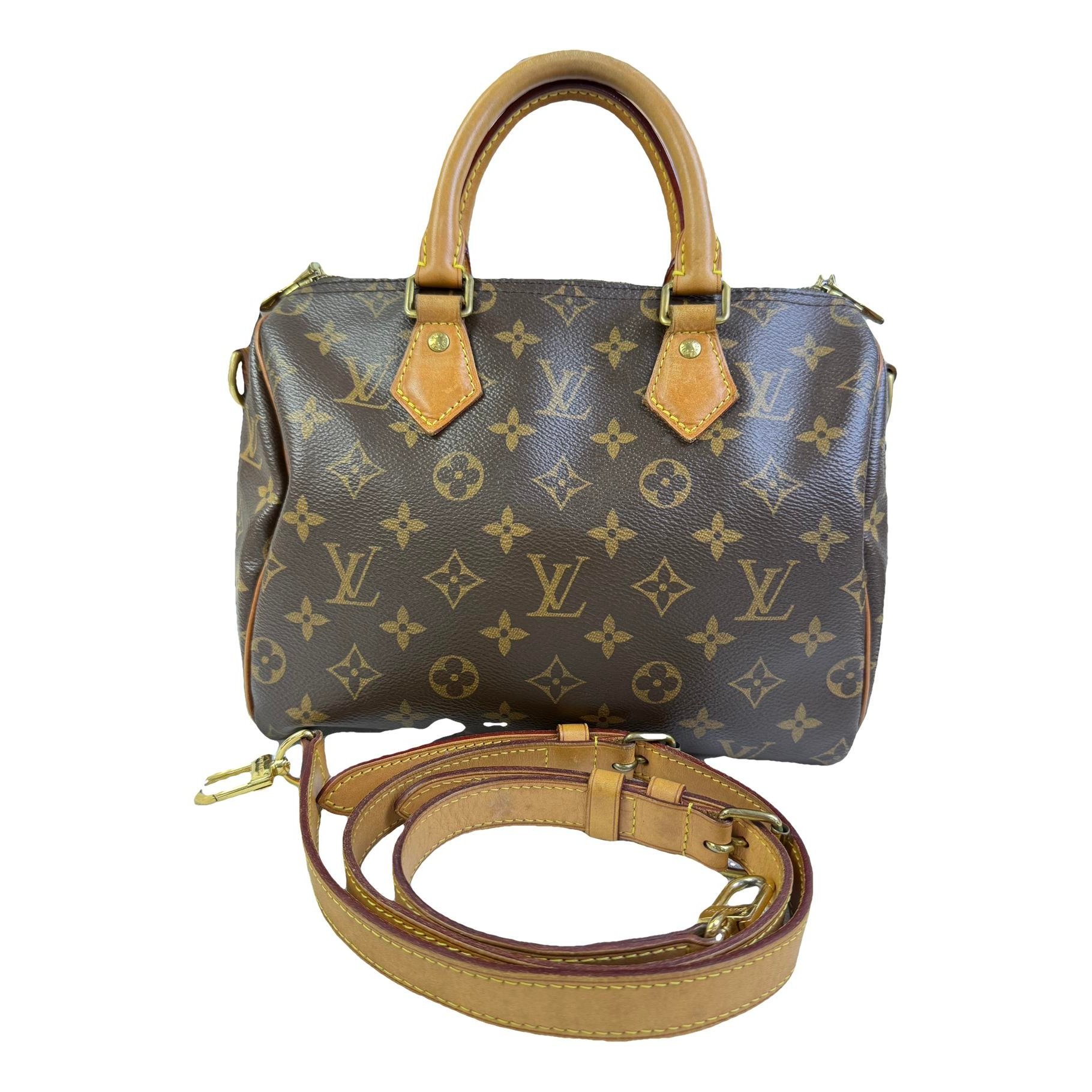 Speedy leather handbag