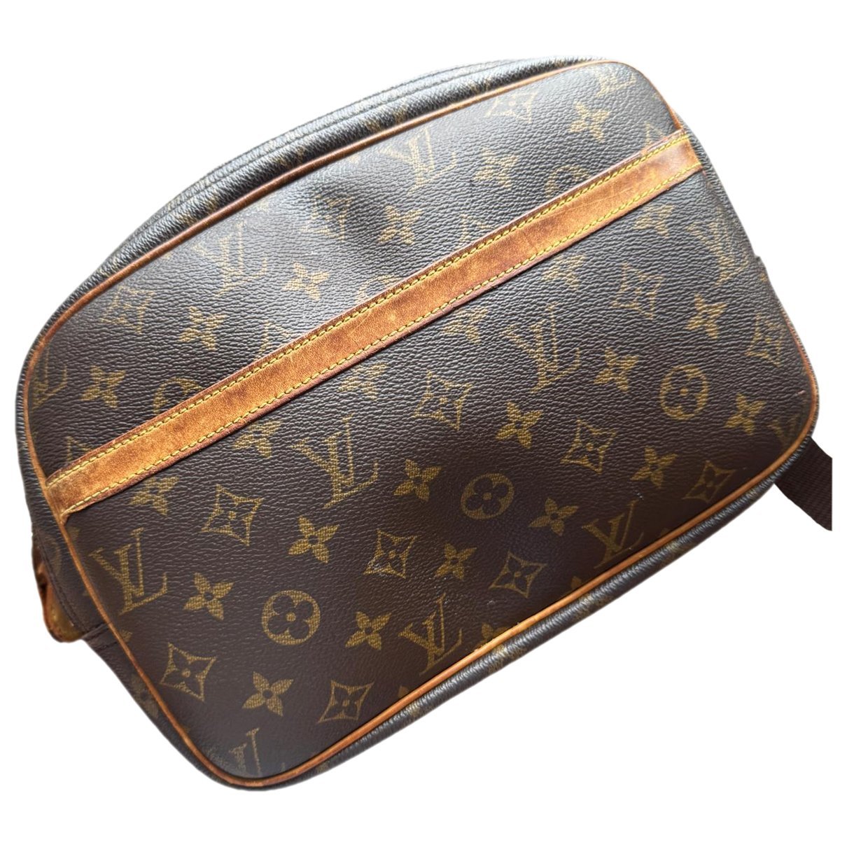 Reporter leather crossbody bag