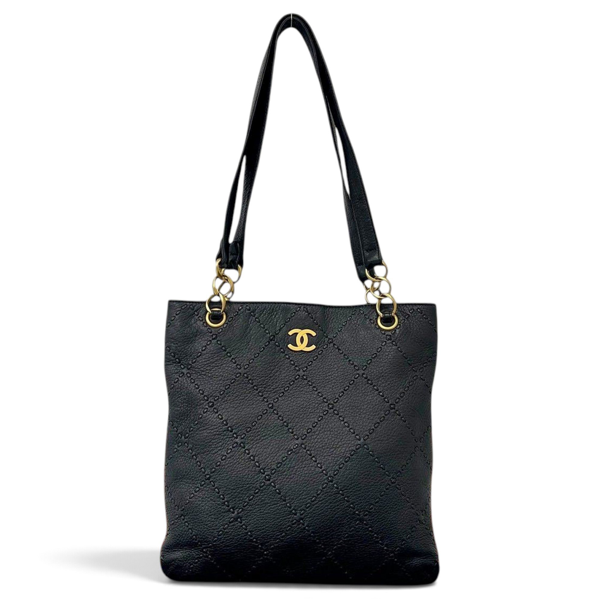 Wild Stitch leather tote