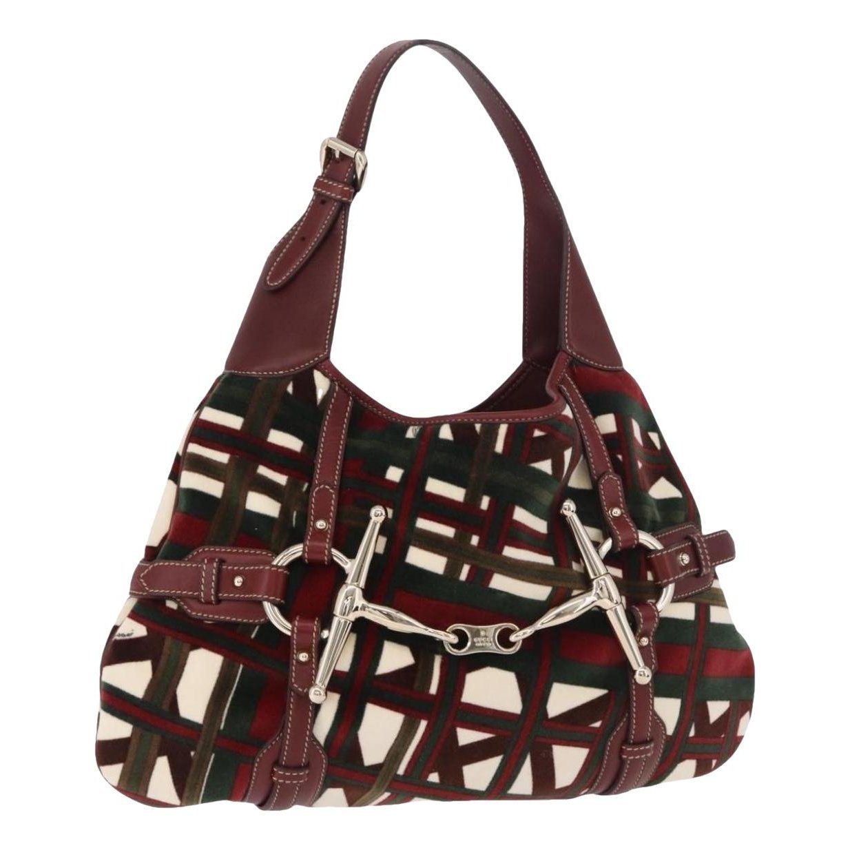 Jackie velvet handbag