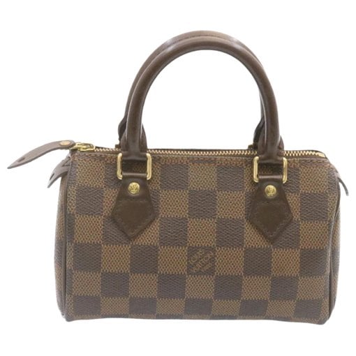 Speedy leather handbag
