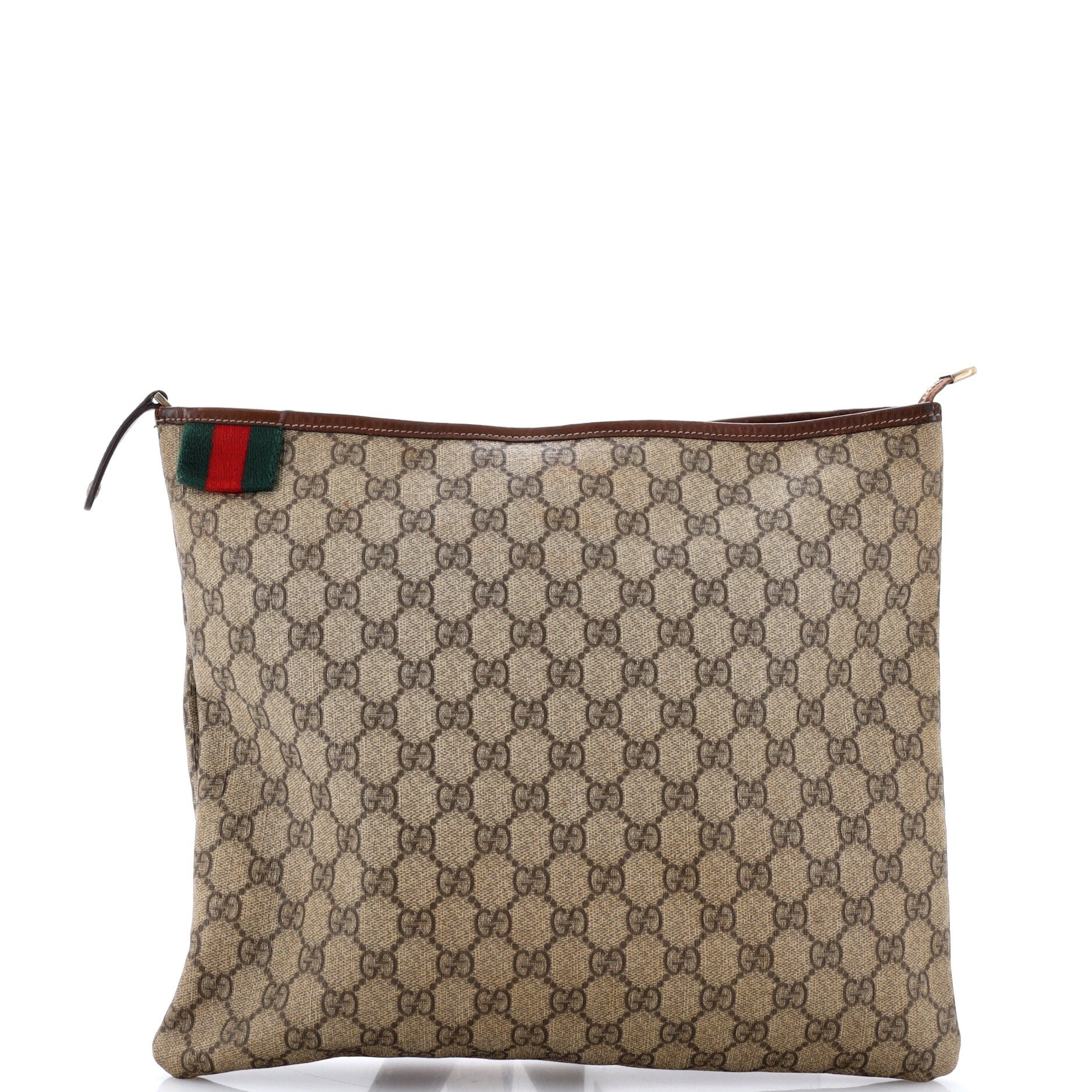 Web Loop Flat Messenger GG Coated Canvas Large