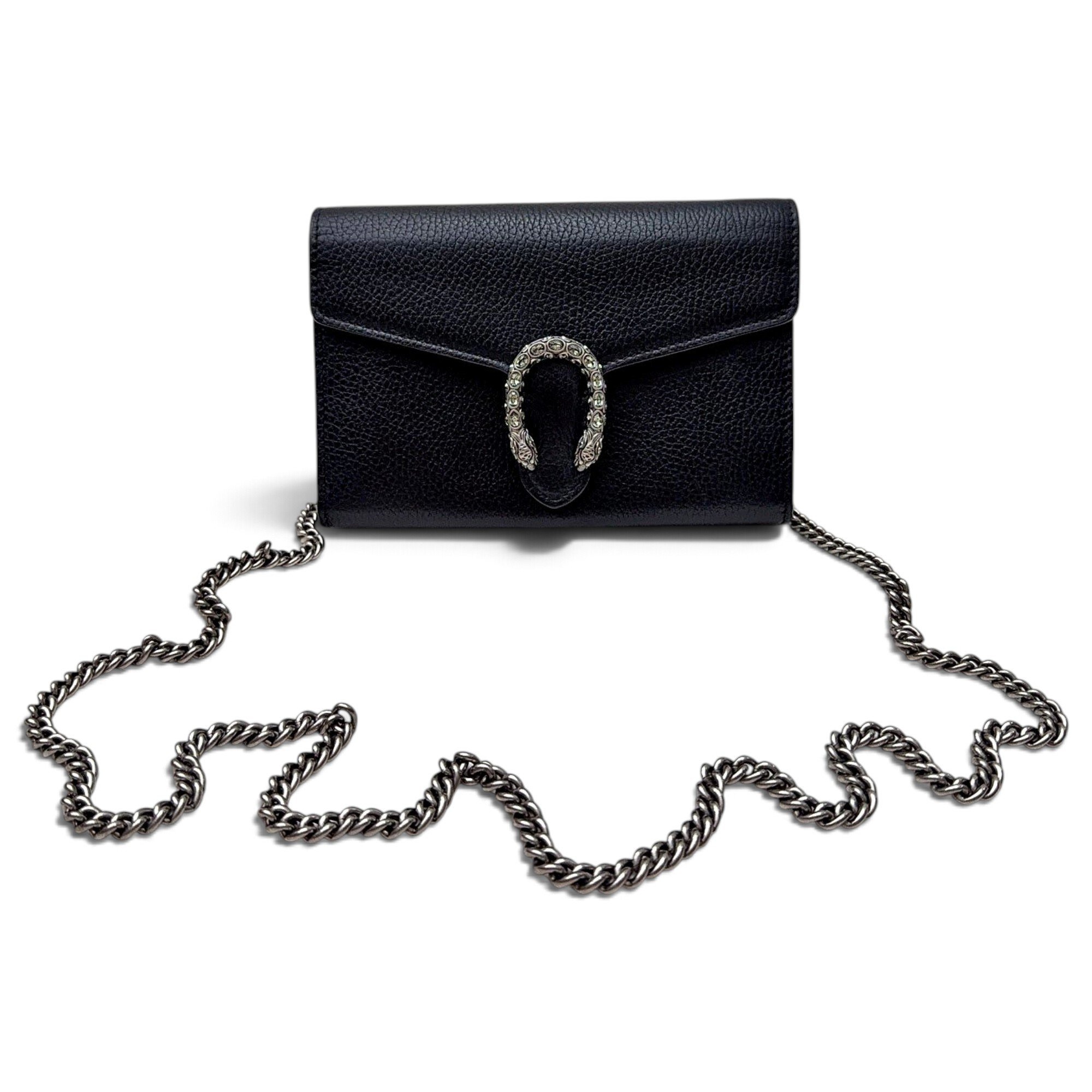 Dionysus Chain Wallet leather crossbody bag