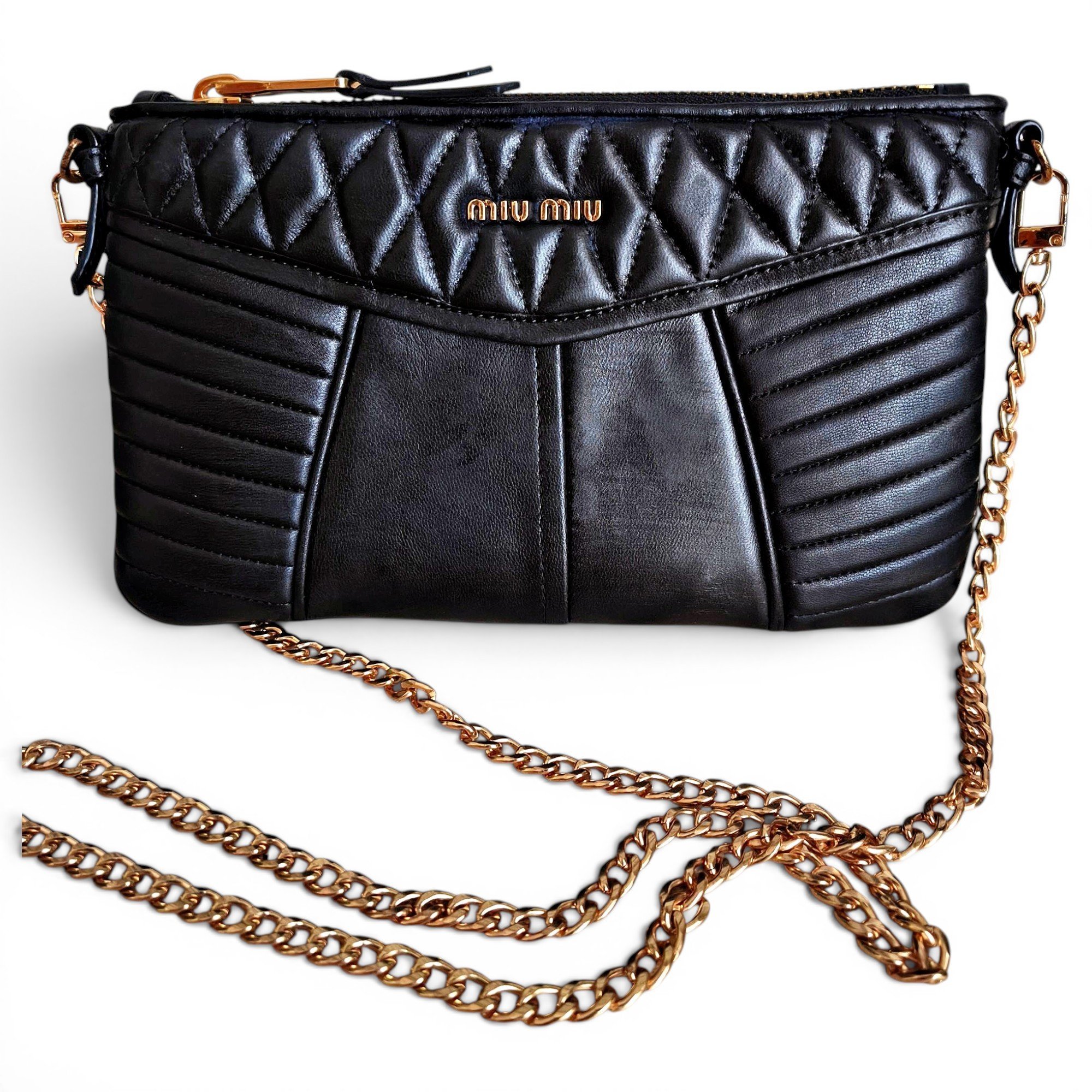 Leather crossbody bag