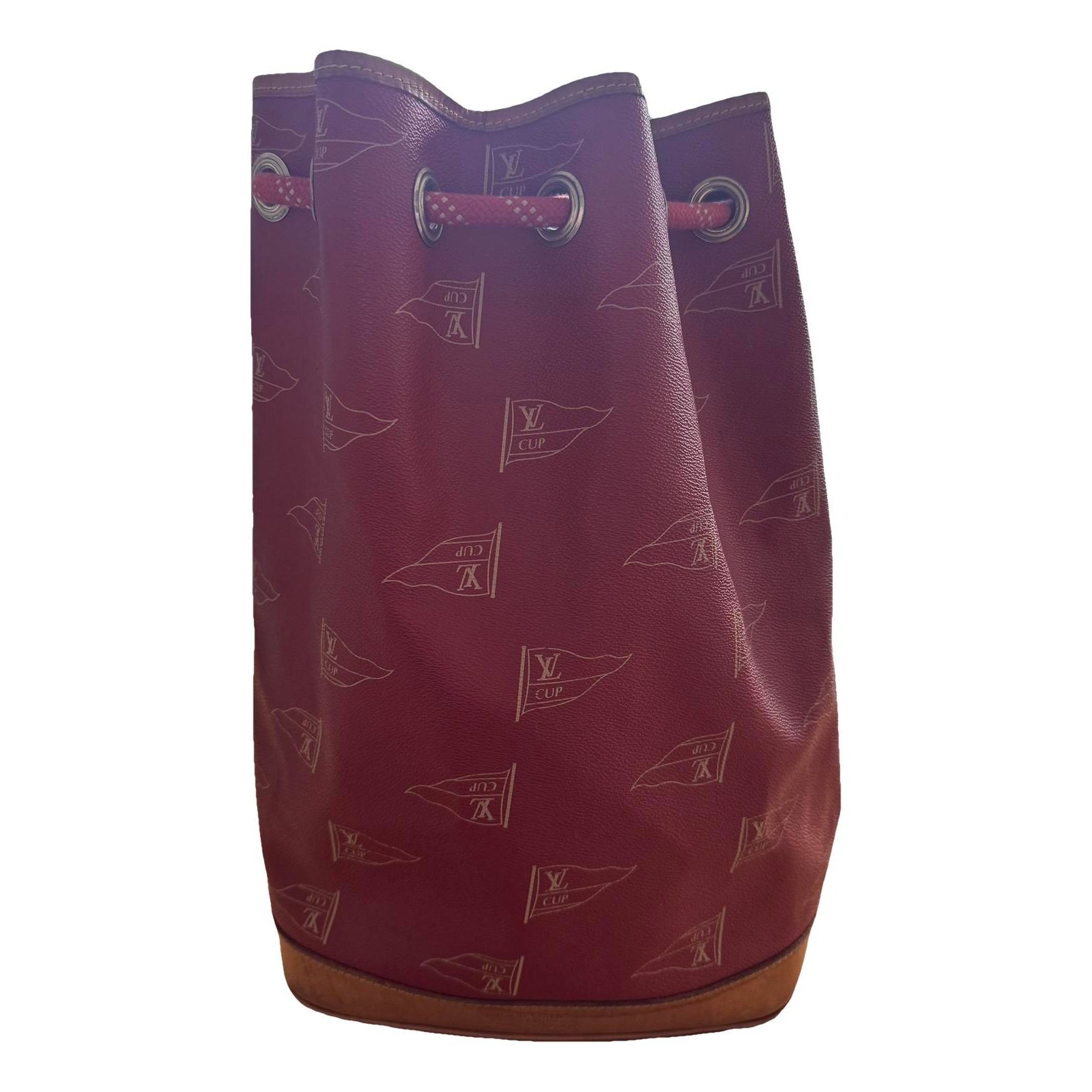 Linen travel bag