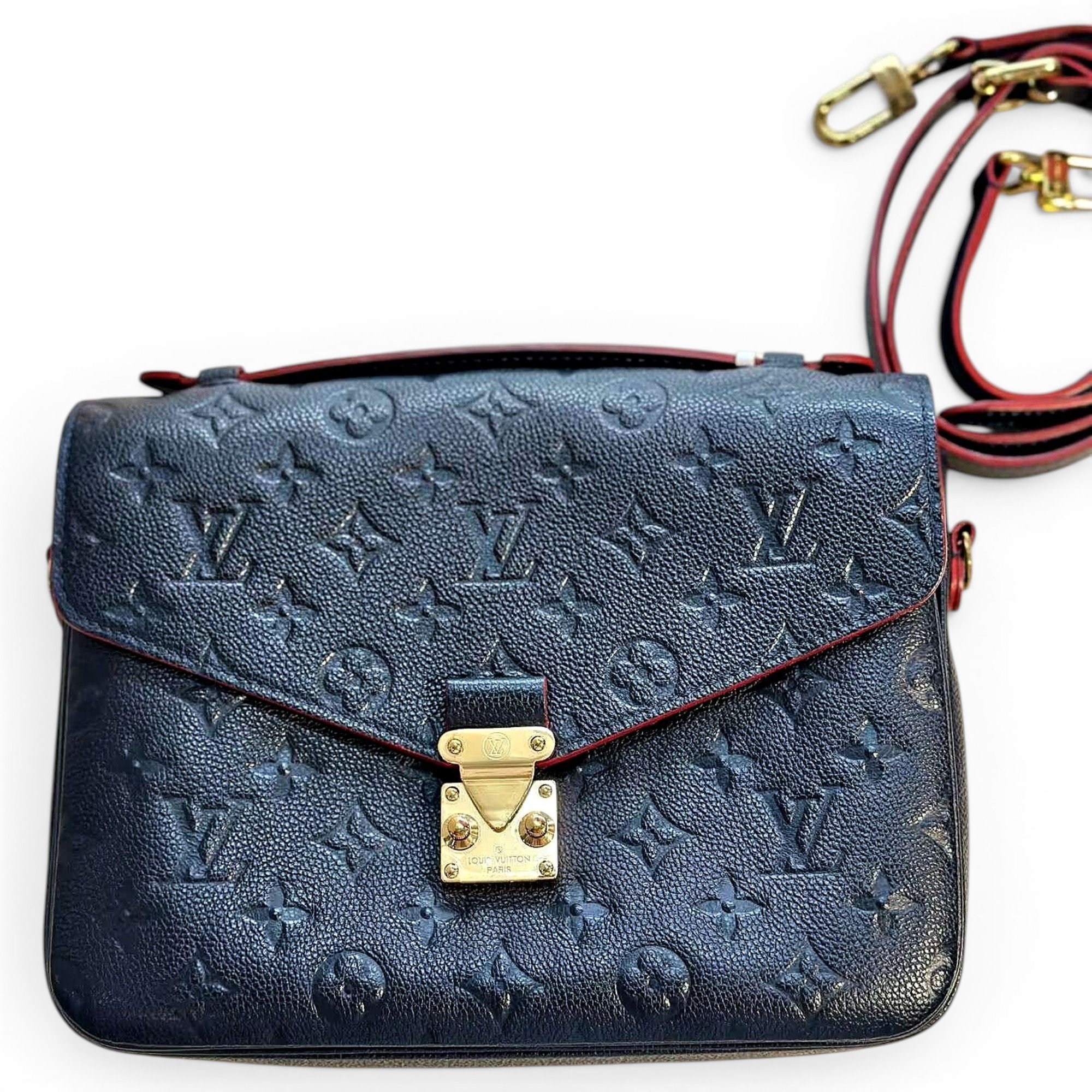 Metis leather handbag