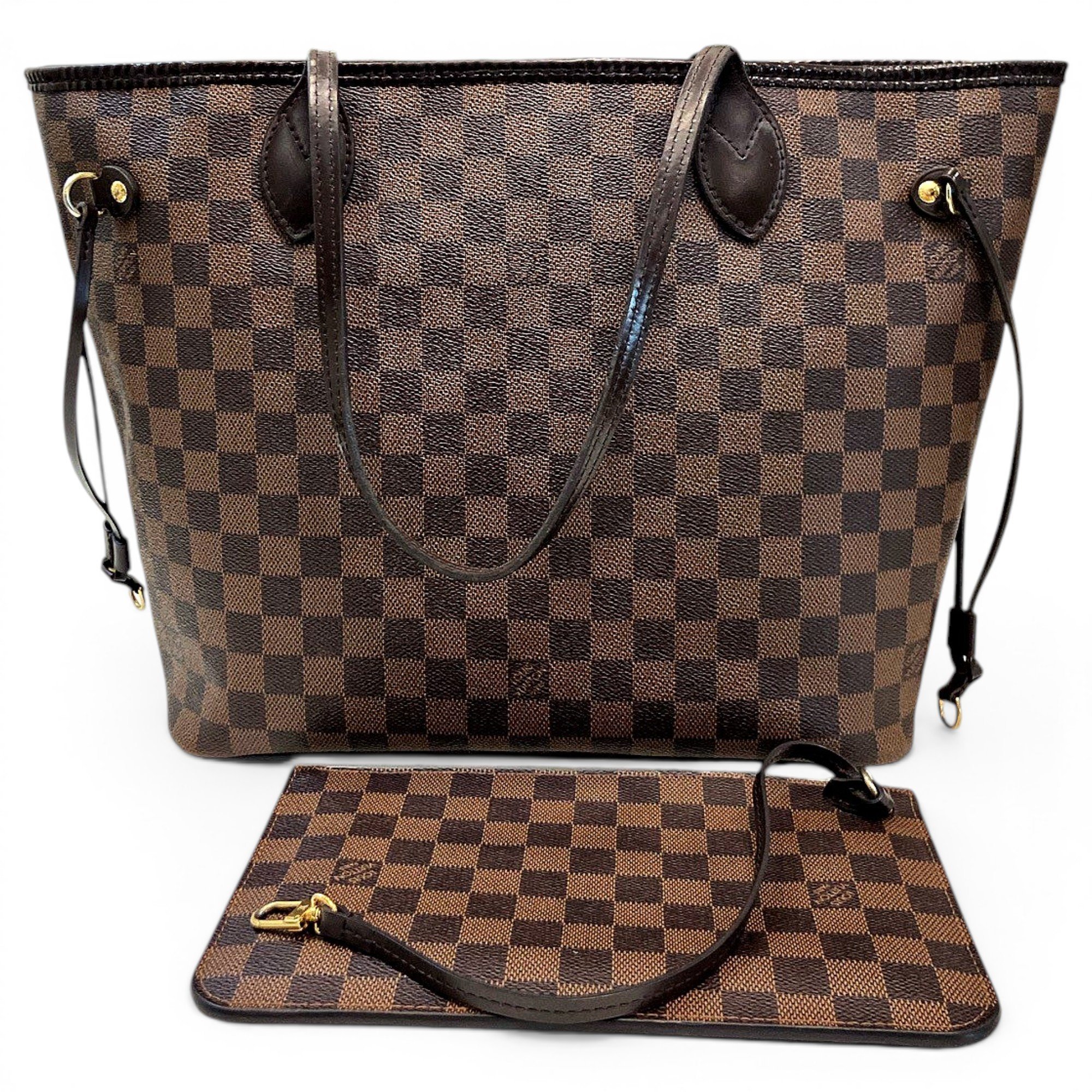 Neverfull leather handbag