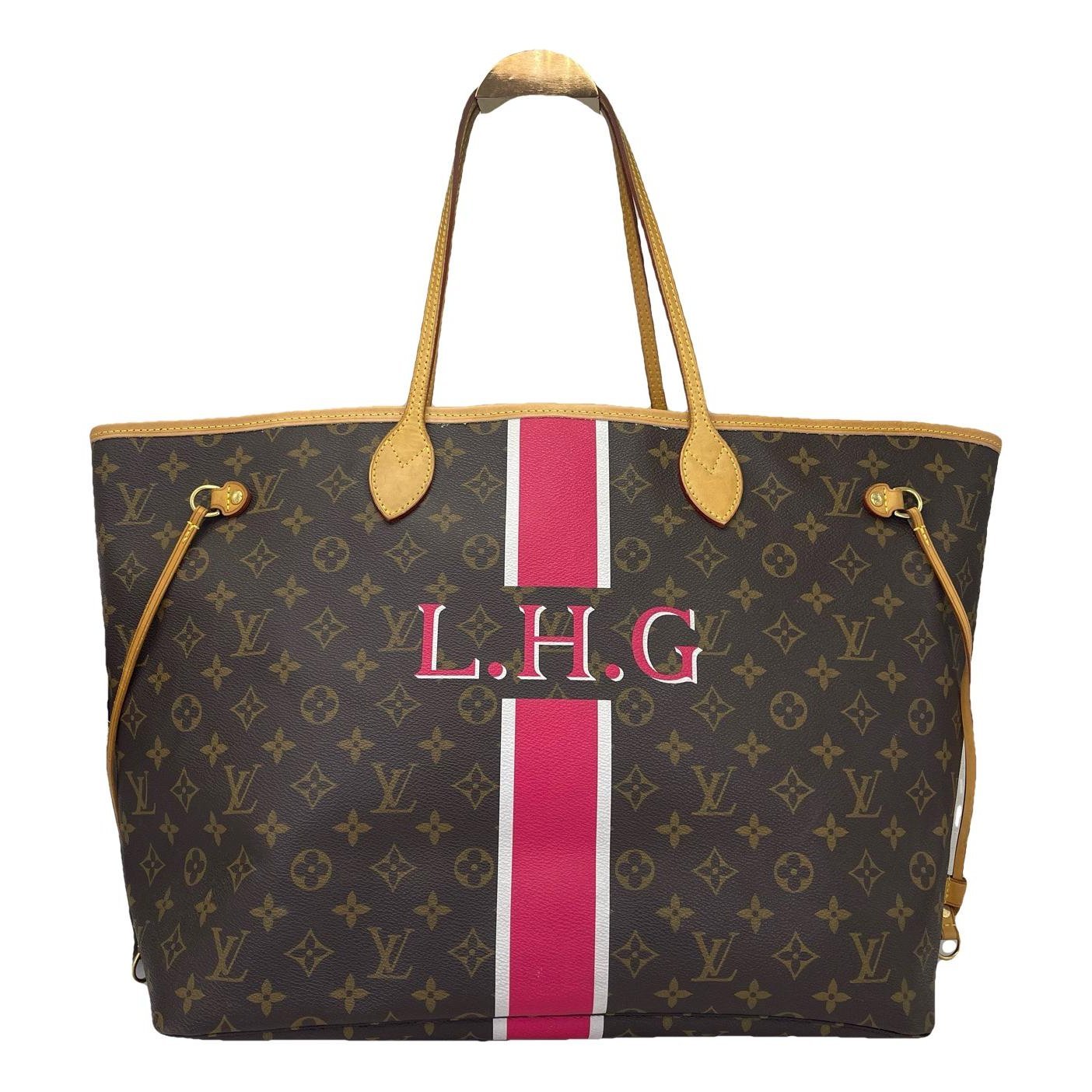 Neverfull leather handbag
