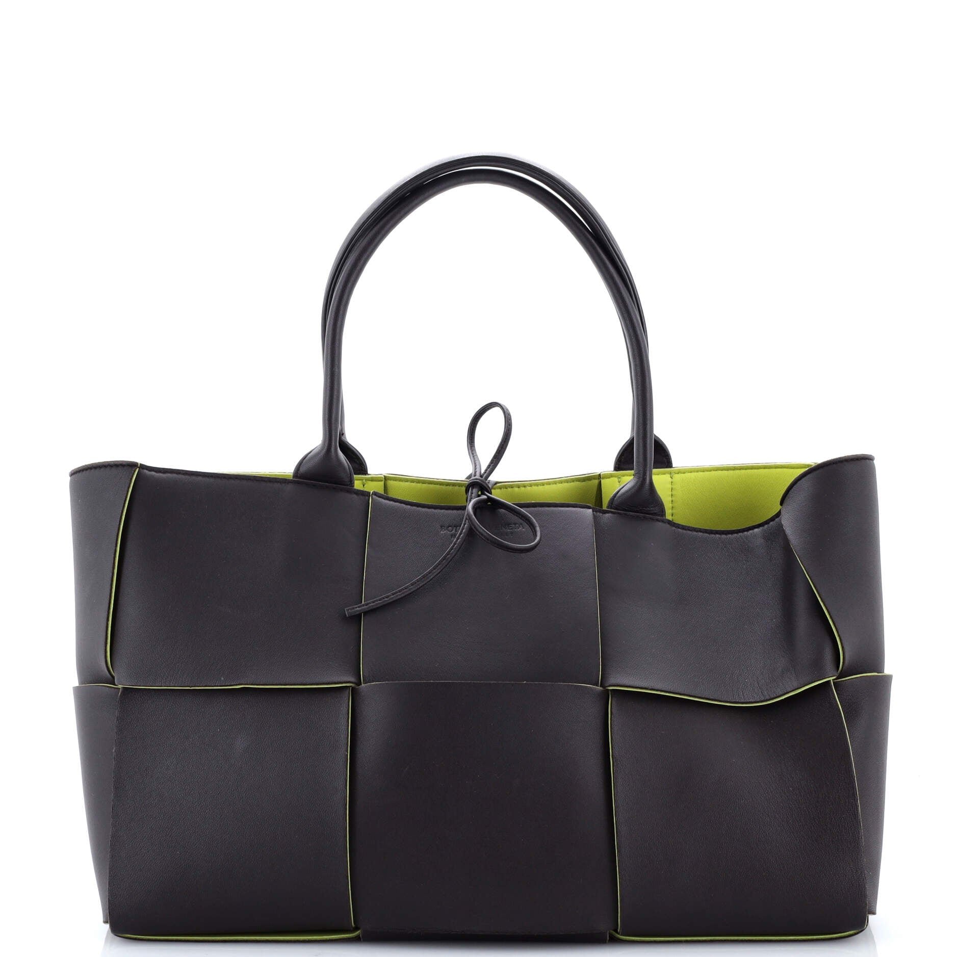 Bottega Veneta Arco Tote Maxi Intrecciato Leather Medium
