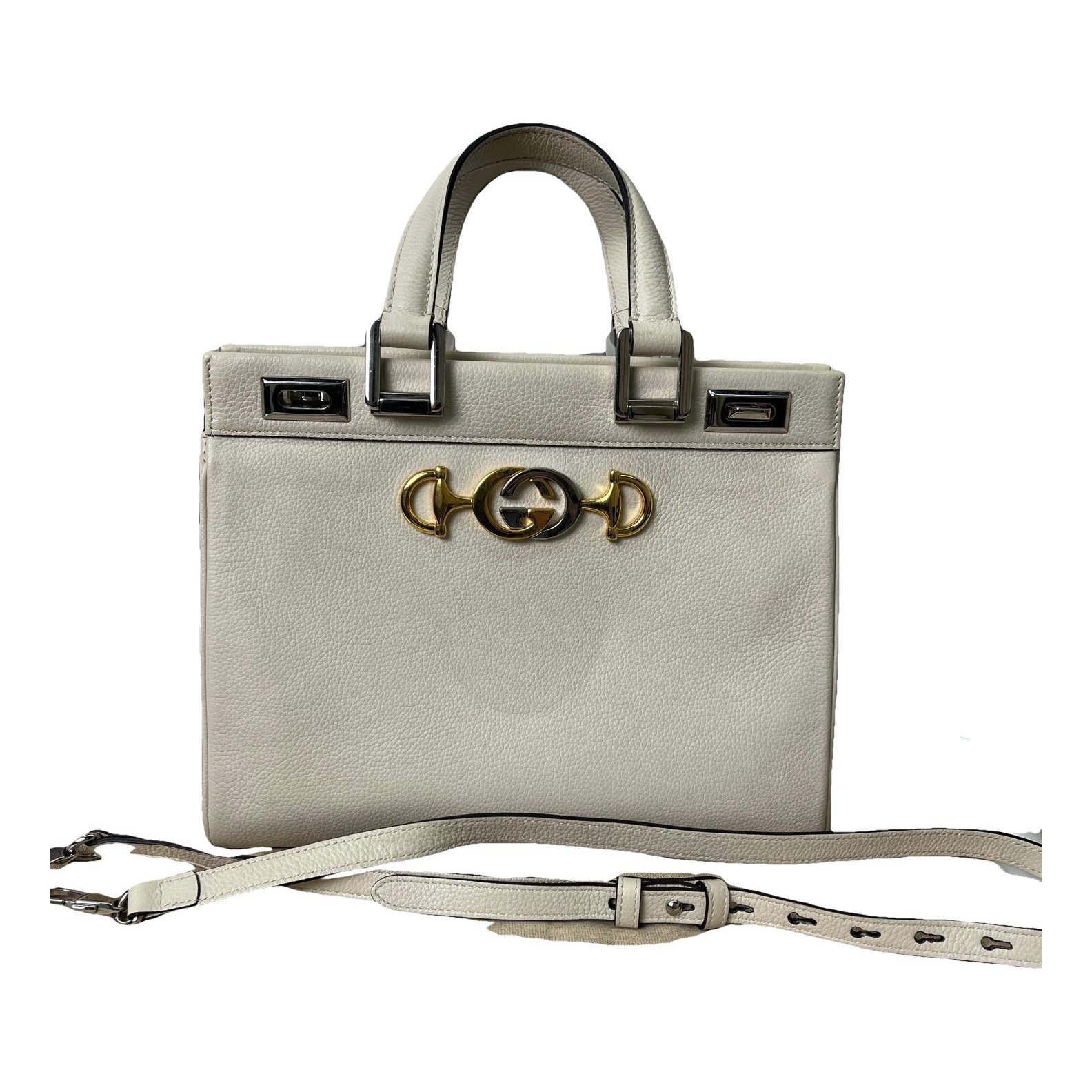 Zumi leather handbag