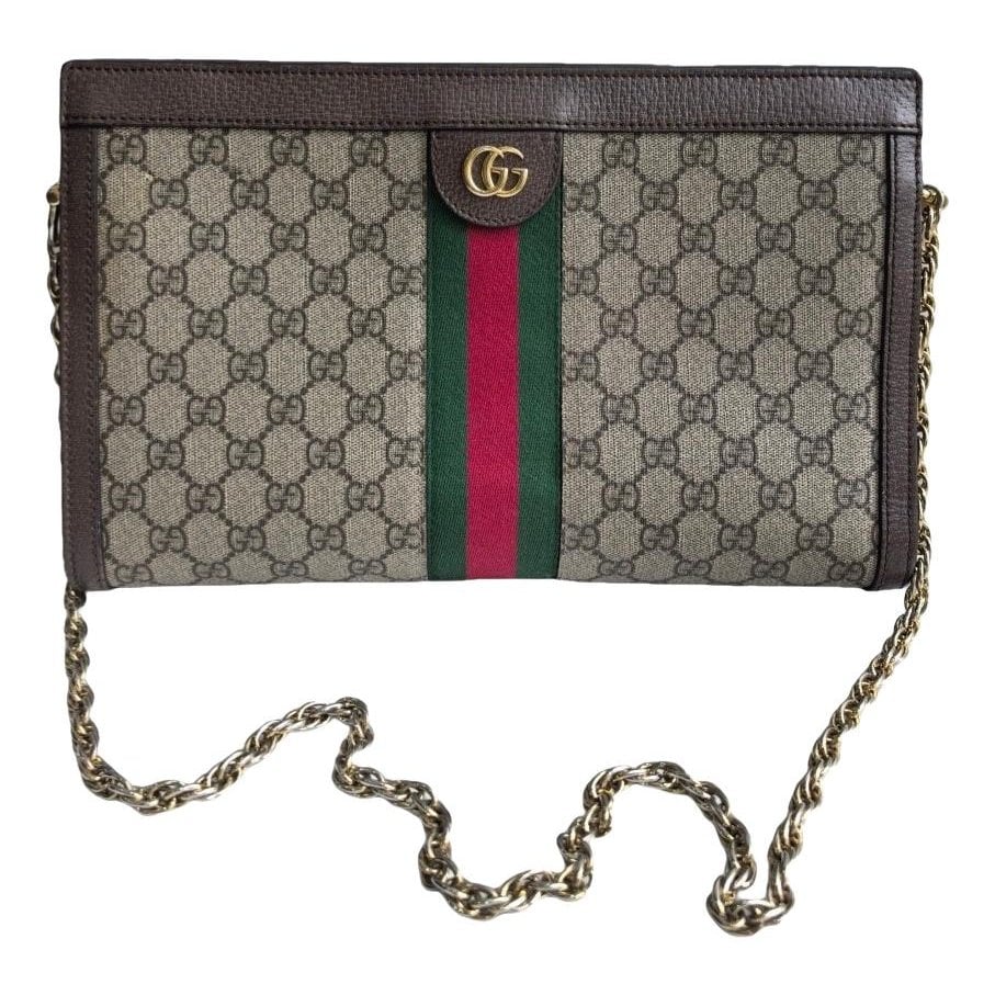 Ophidia Chain leather handbag