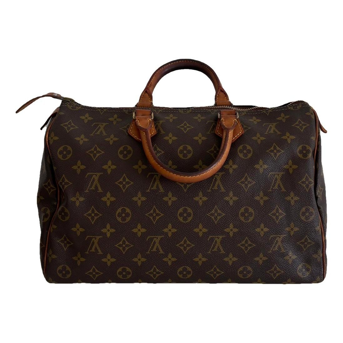 Speedy leather handbag