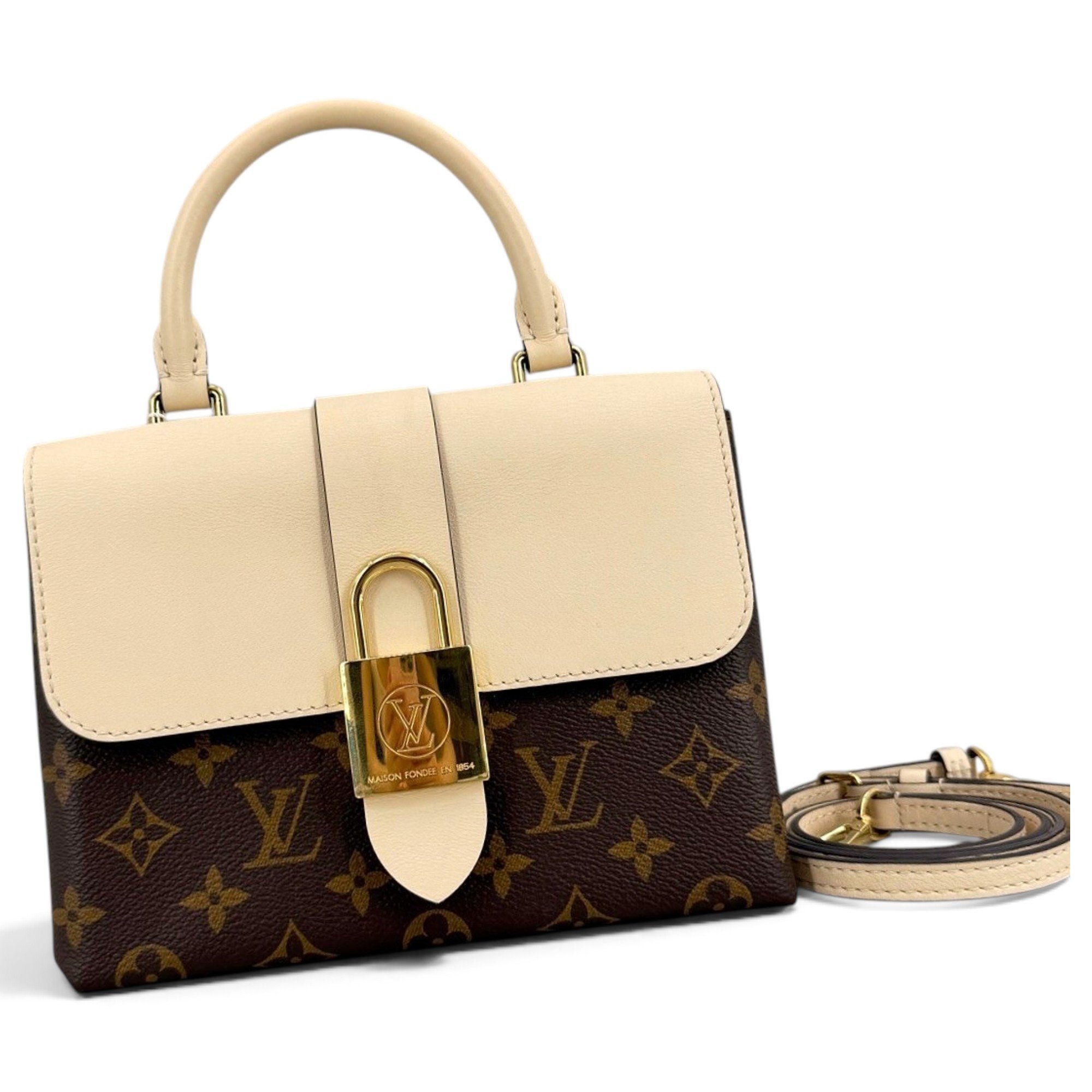 Locky BB leather handbag