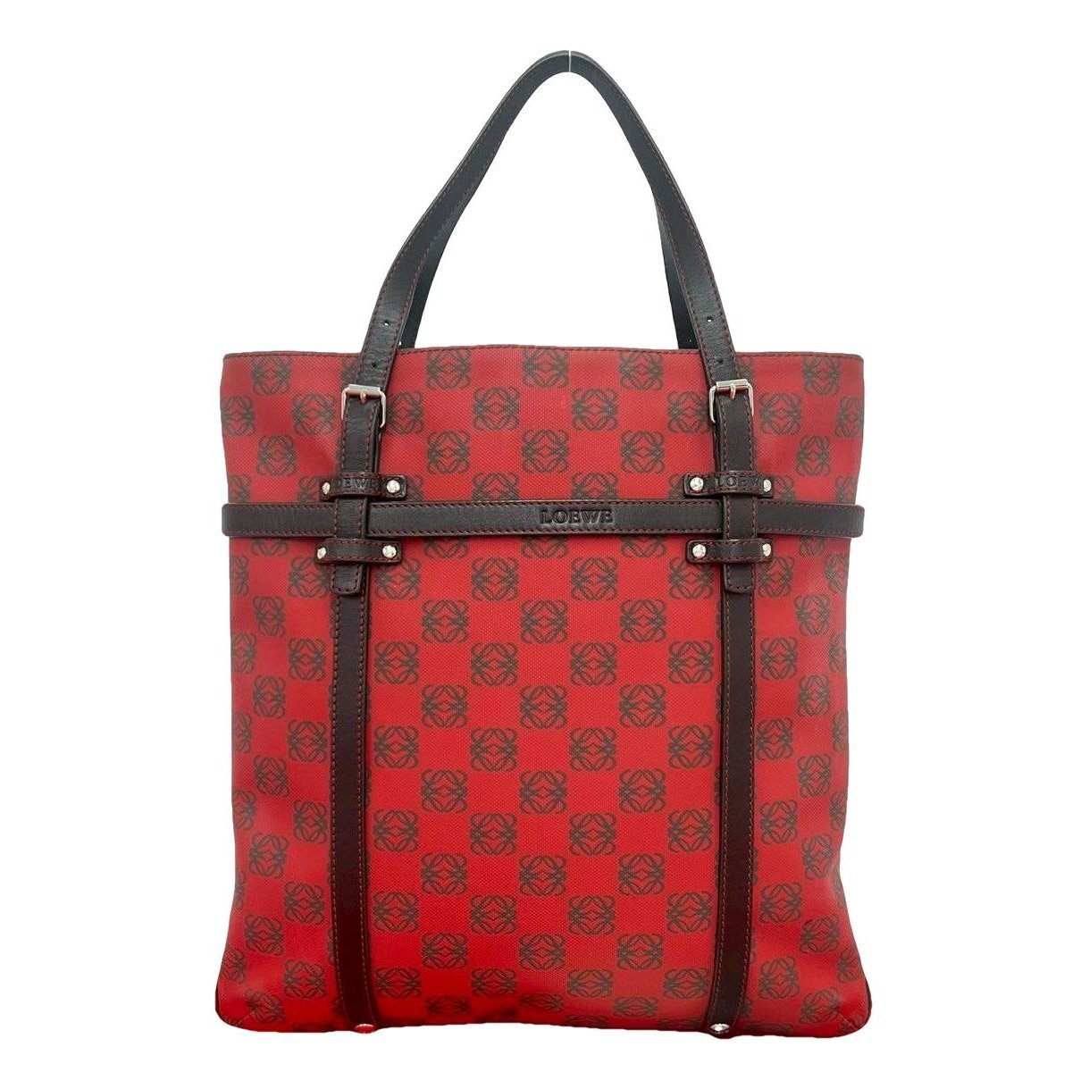 Anagram leather tote