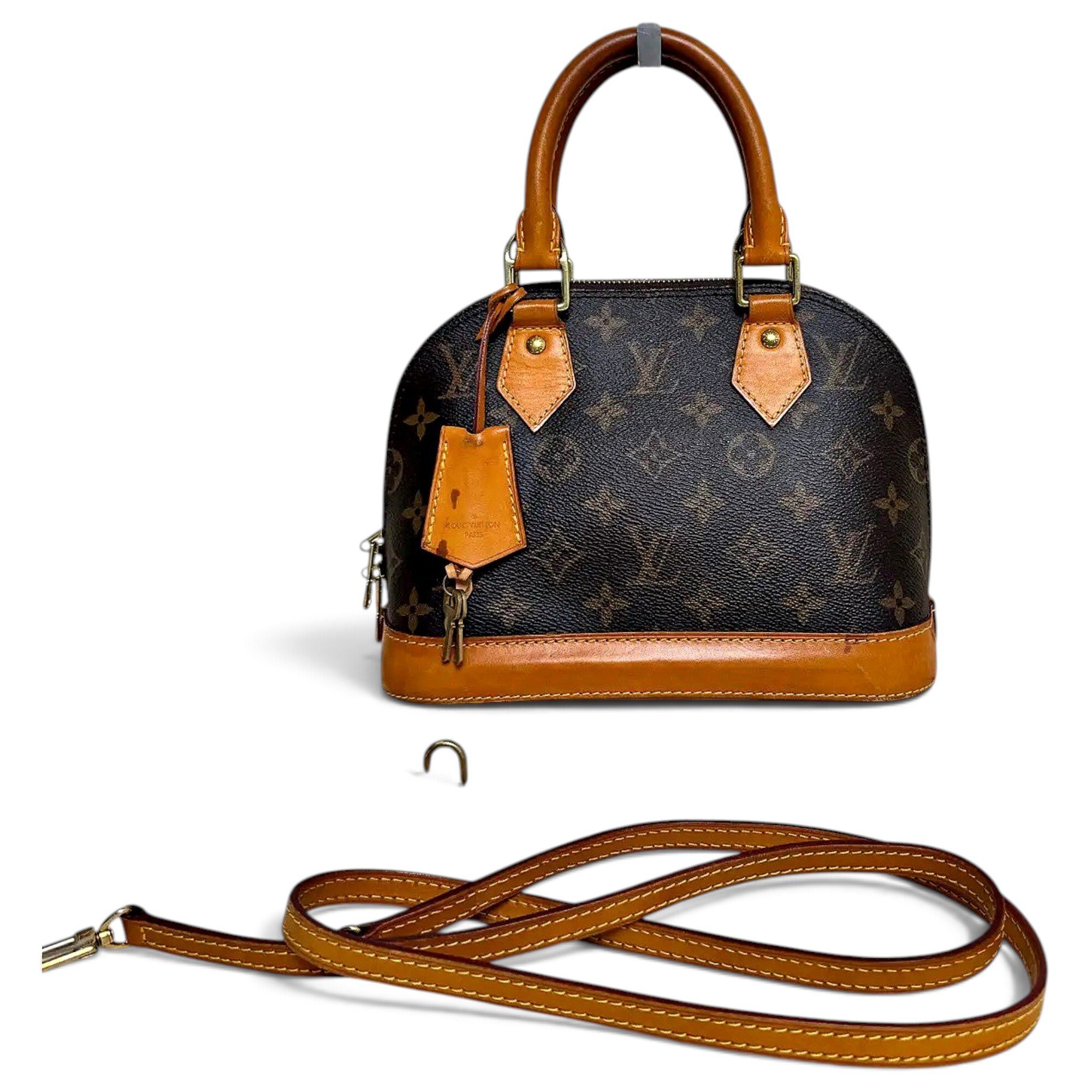 Alma BB vinyl handbag