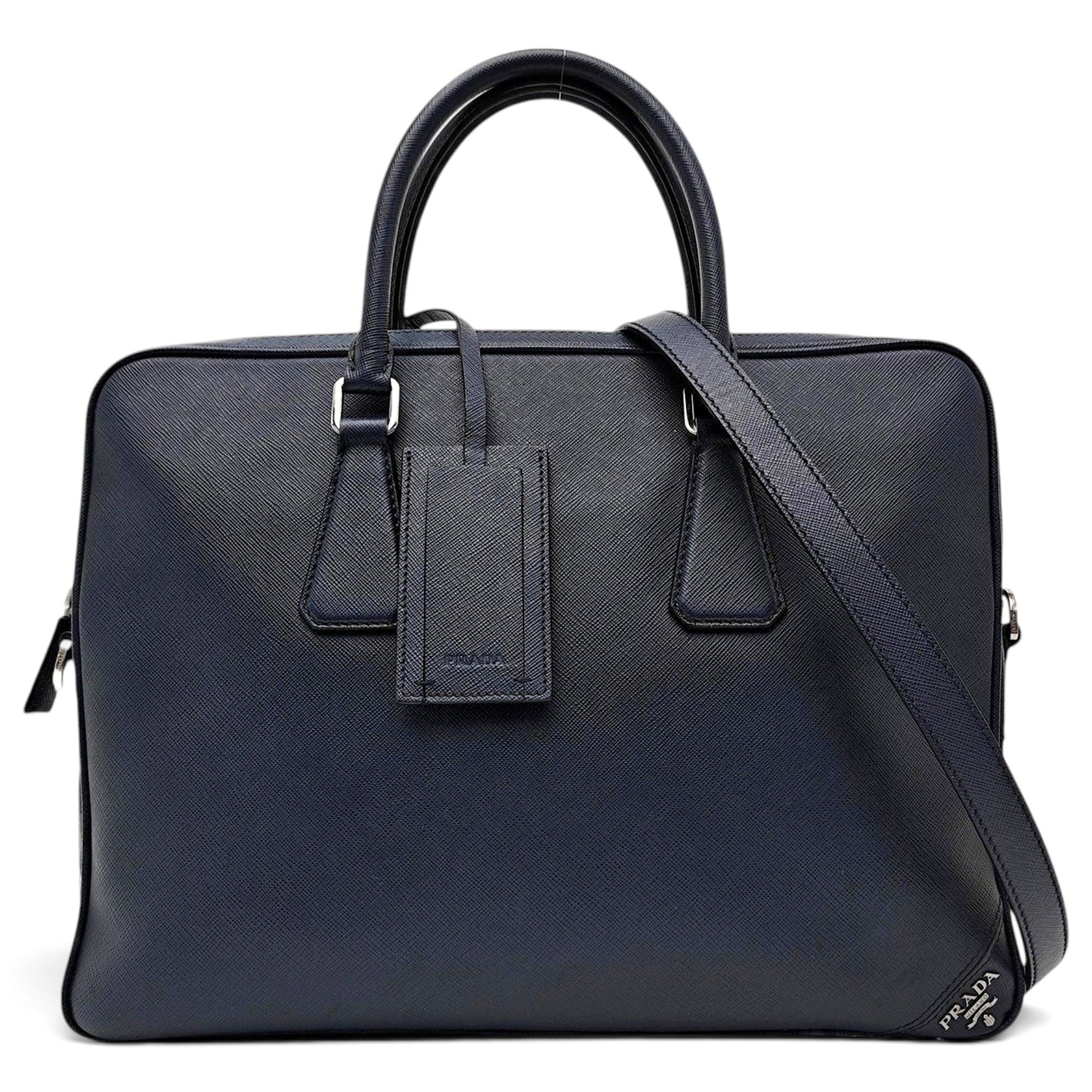 Leather handbag