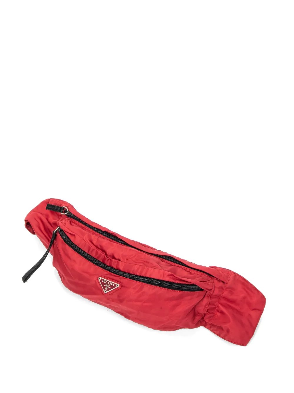 logo-plaque belt bag