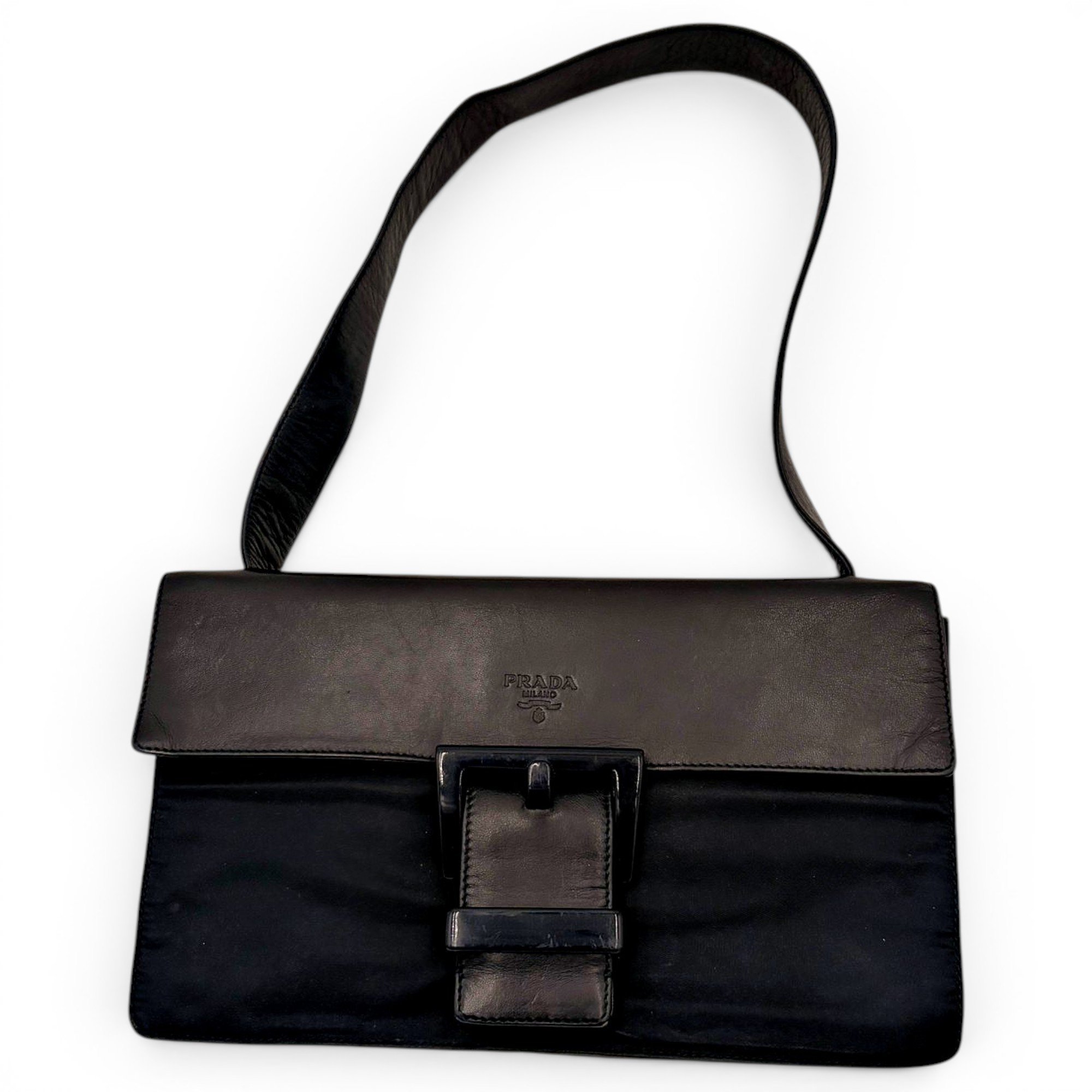 Moon leather handbag