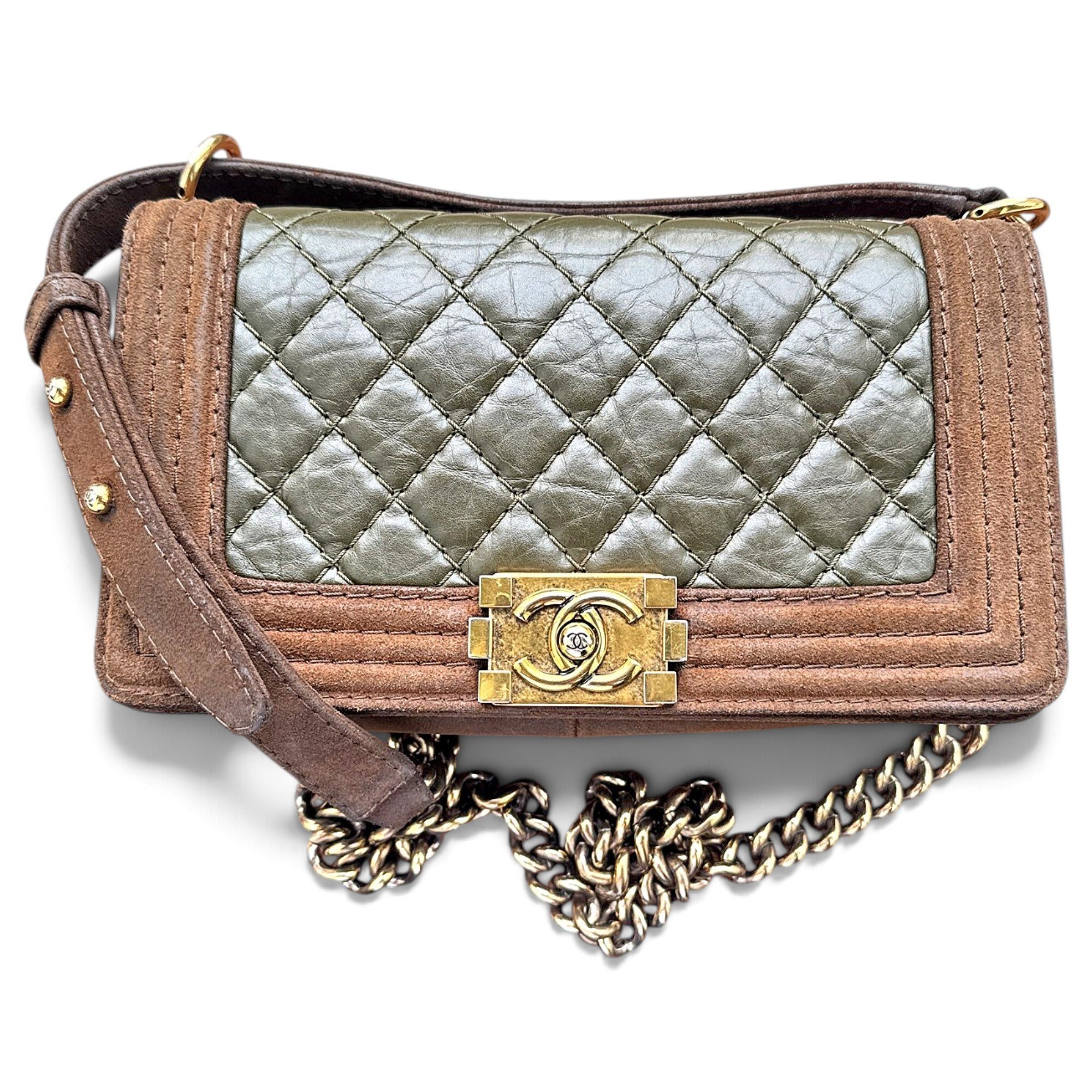 Boy leather handbag