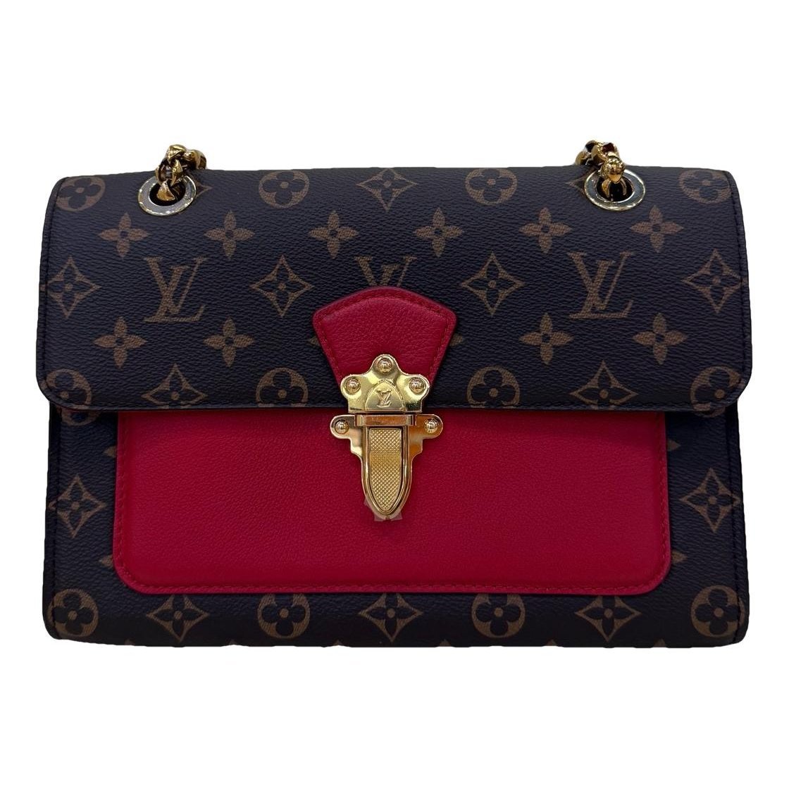 Victoire leather handbag
