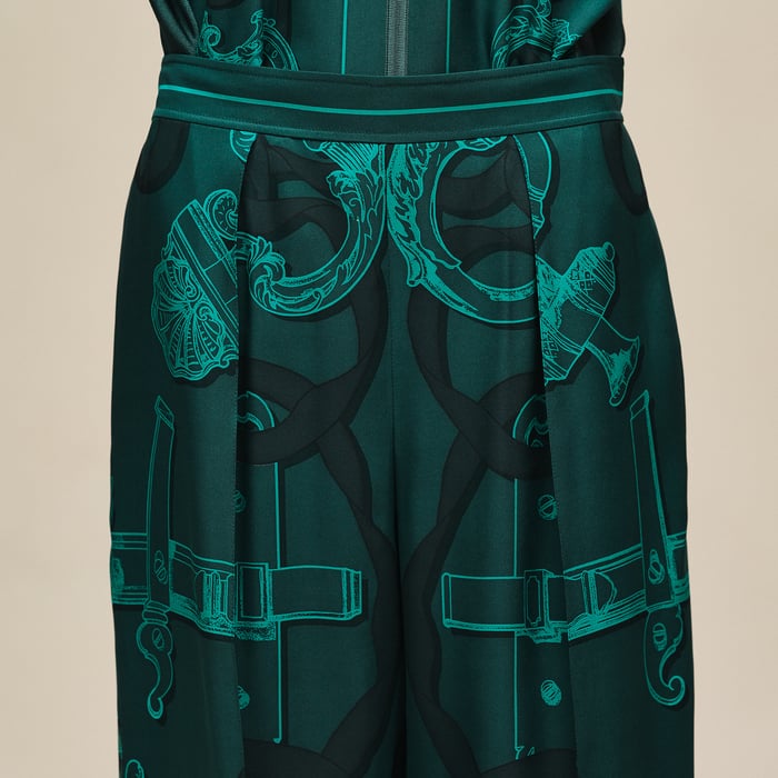 Vert Pin "Ferronnerie Remix" Pants