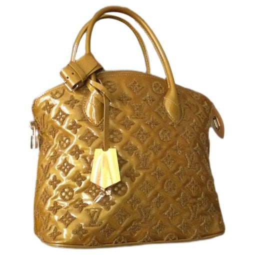 Lockit leather handbag