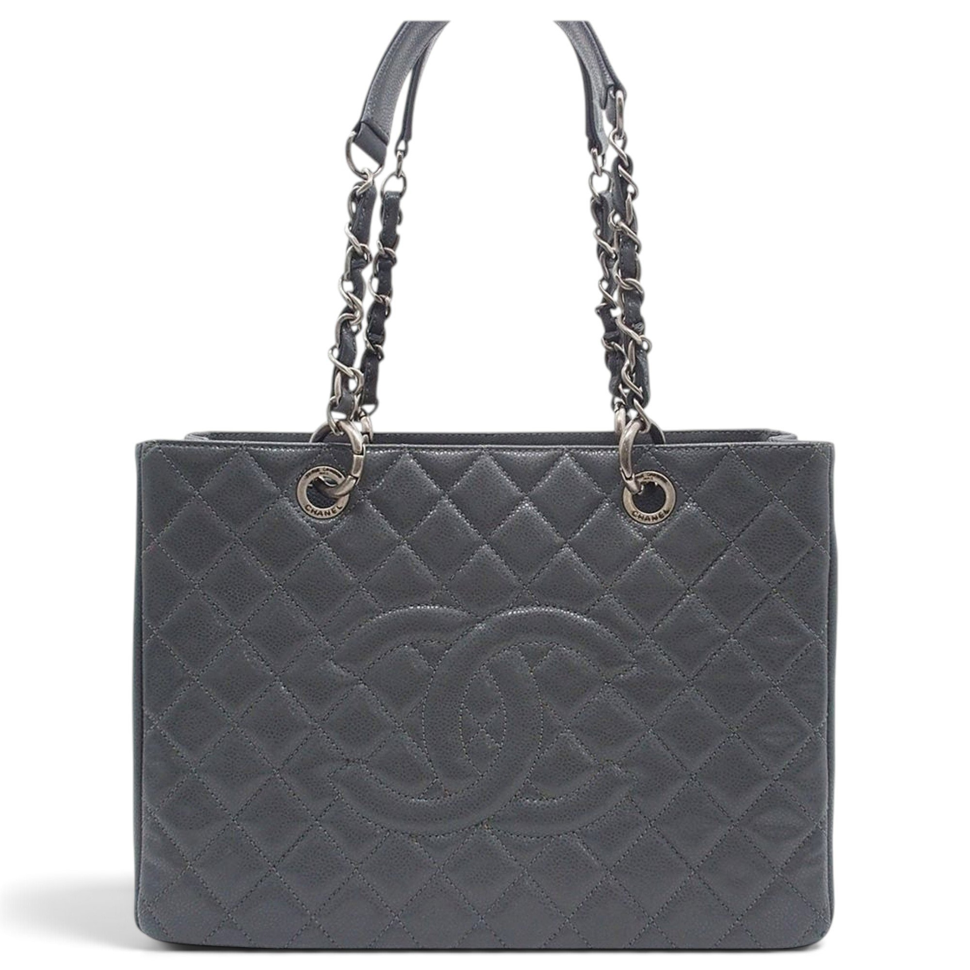 Grand shopping leather tote