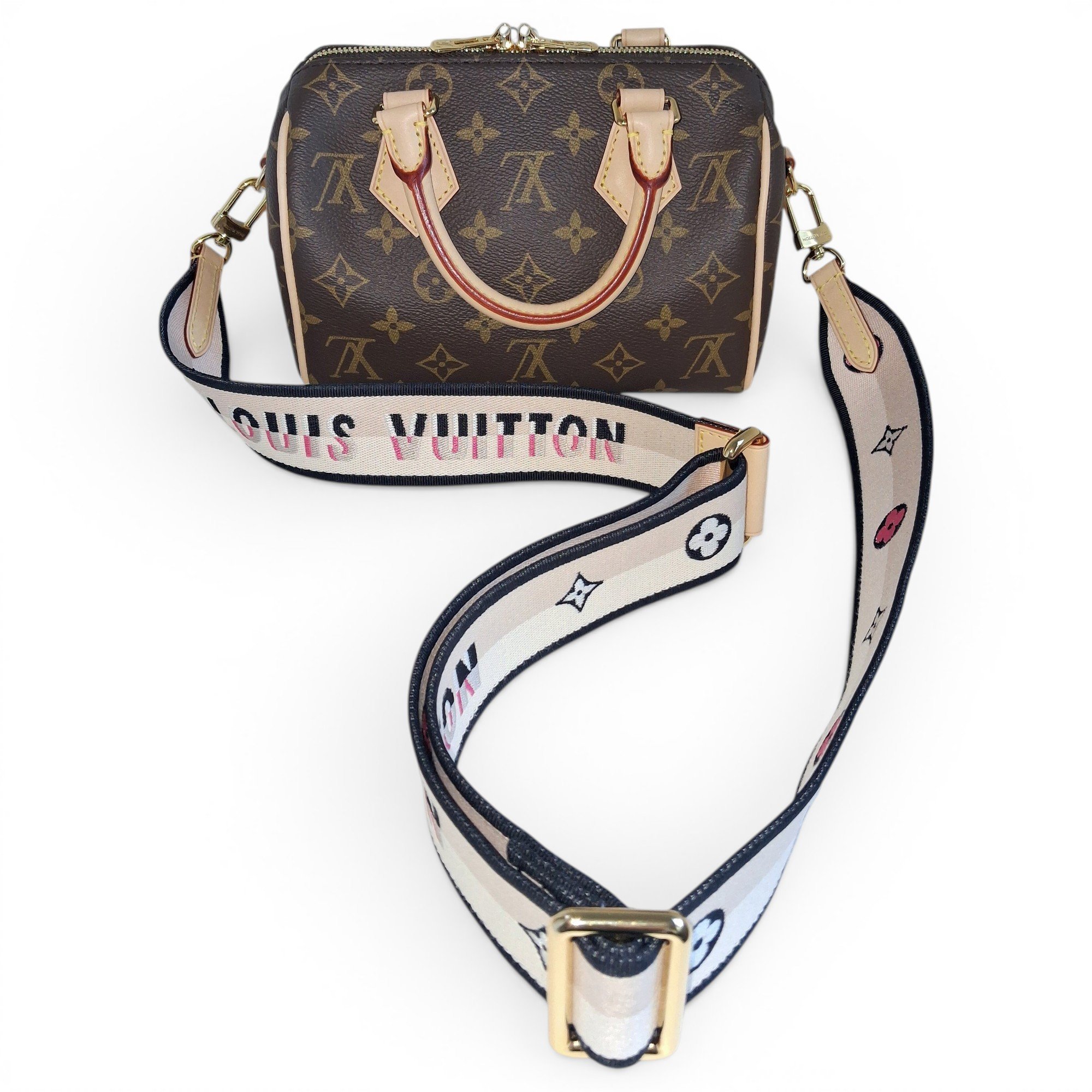 Speedy Bandoulière cloth handbag