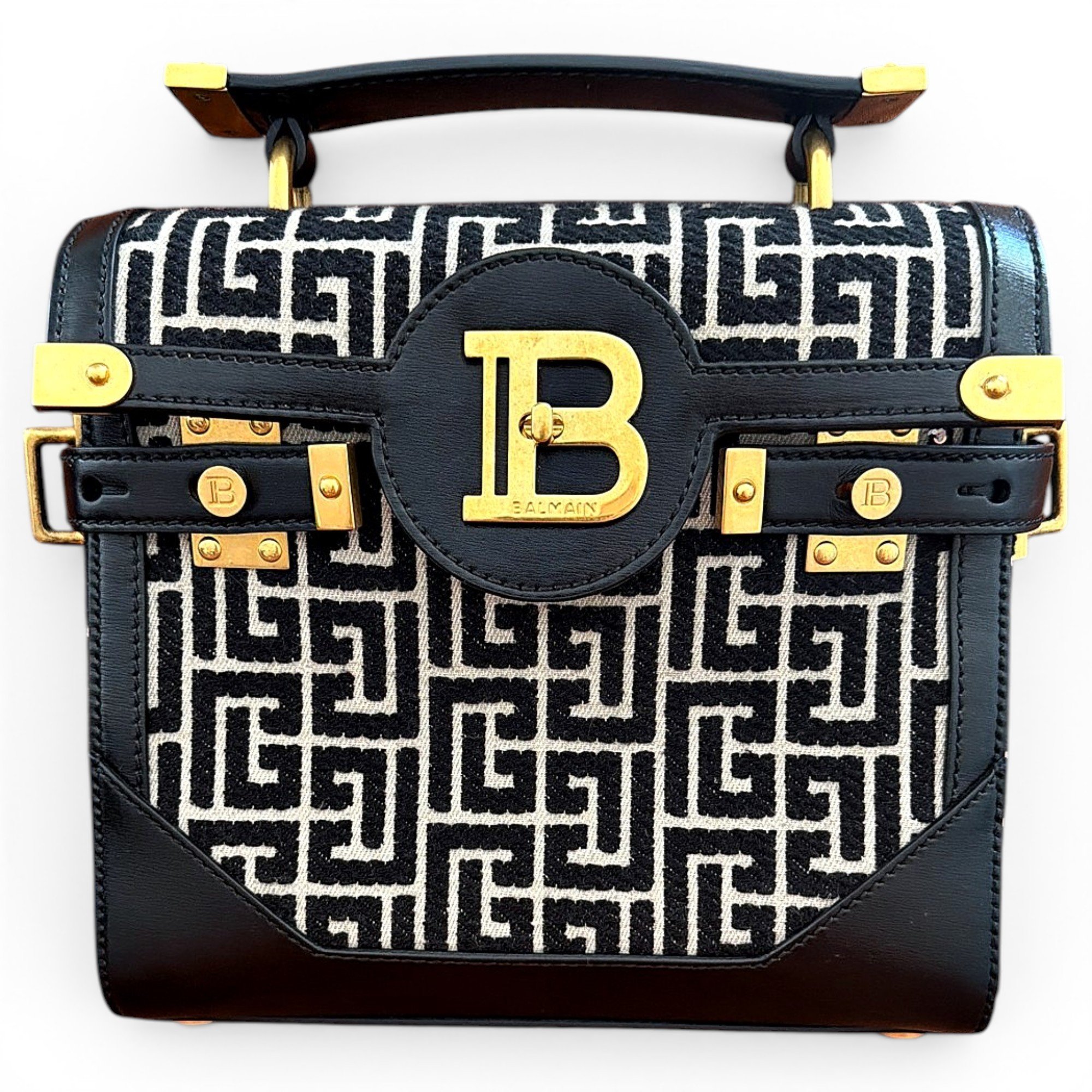 Balmain BBuzz cloth handbag