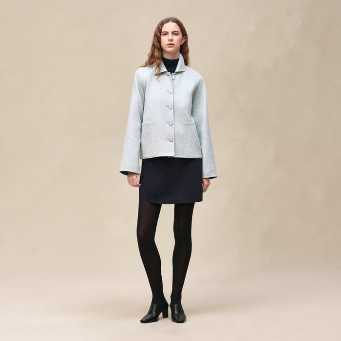 Bleu Cashmere Jacket