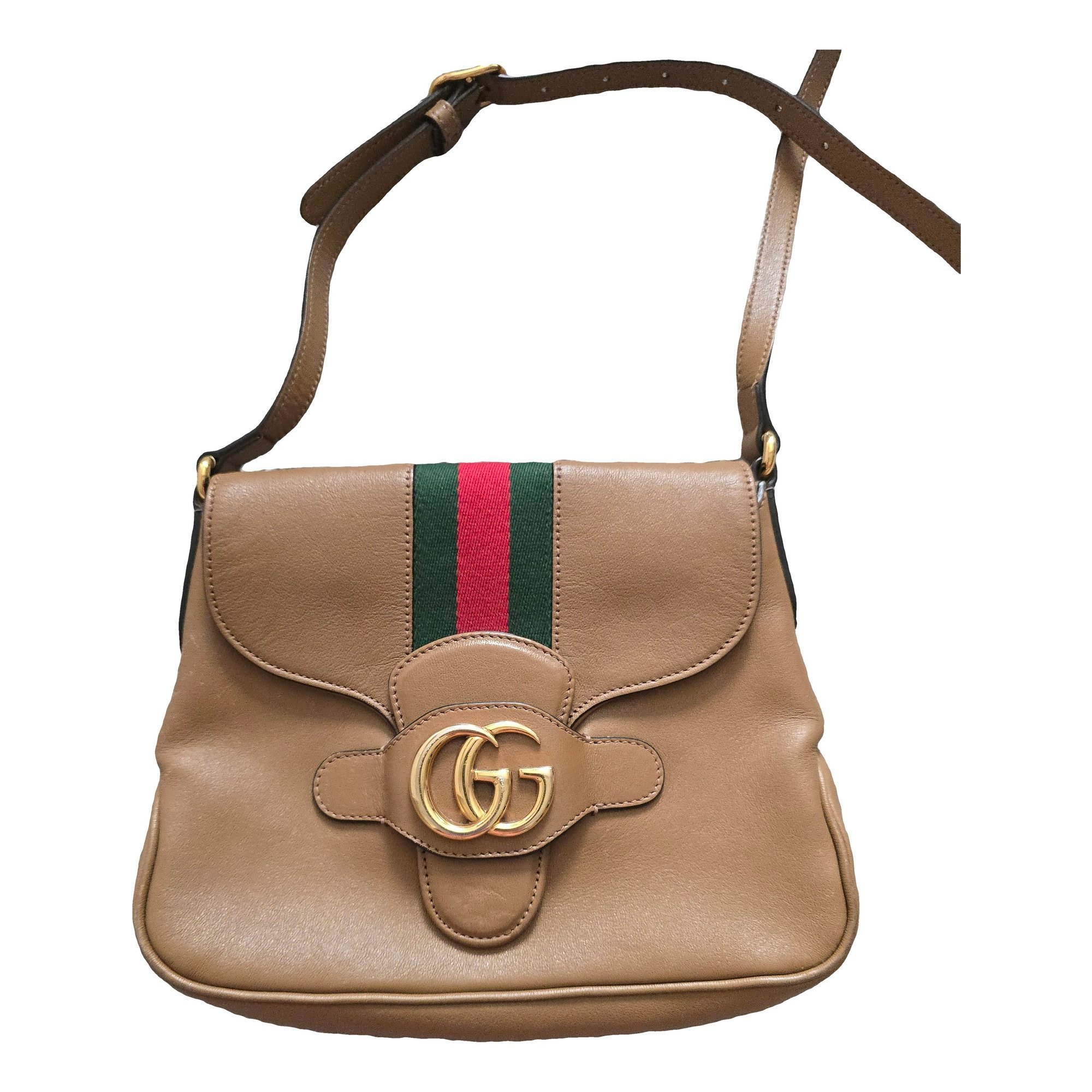 Leather crossbody bag