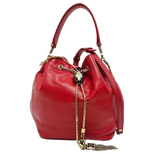 Leather handbag