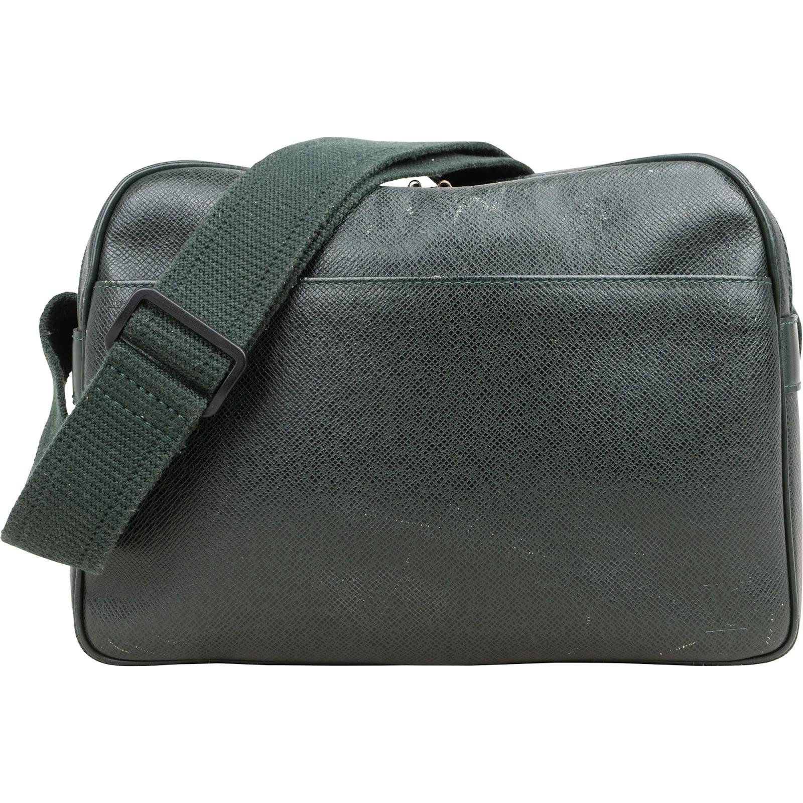 Reporter leather crossbody bag