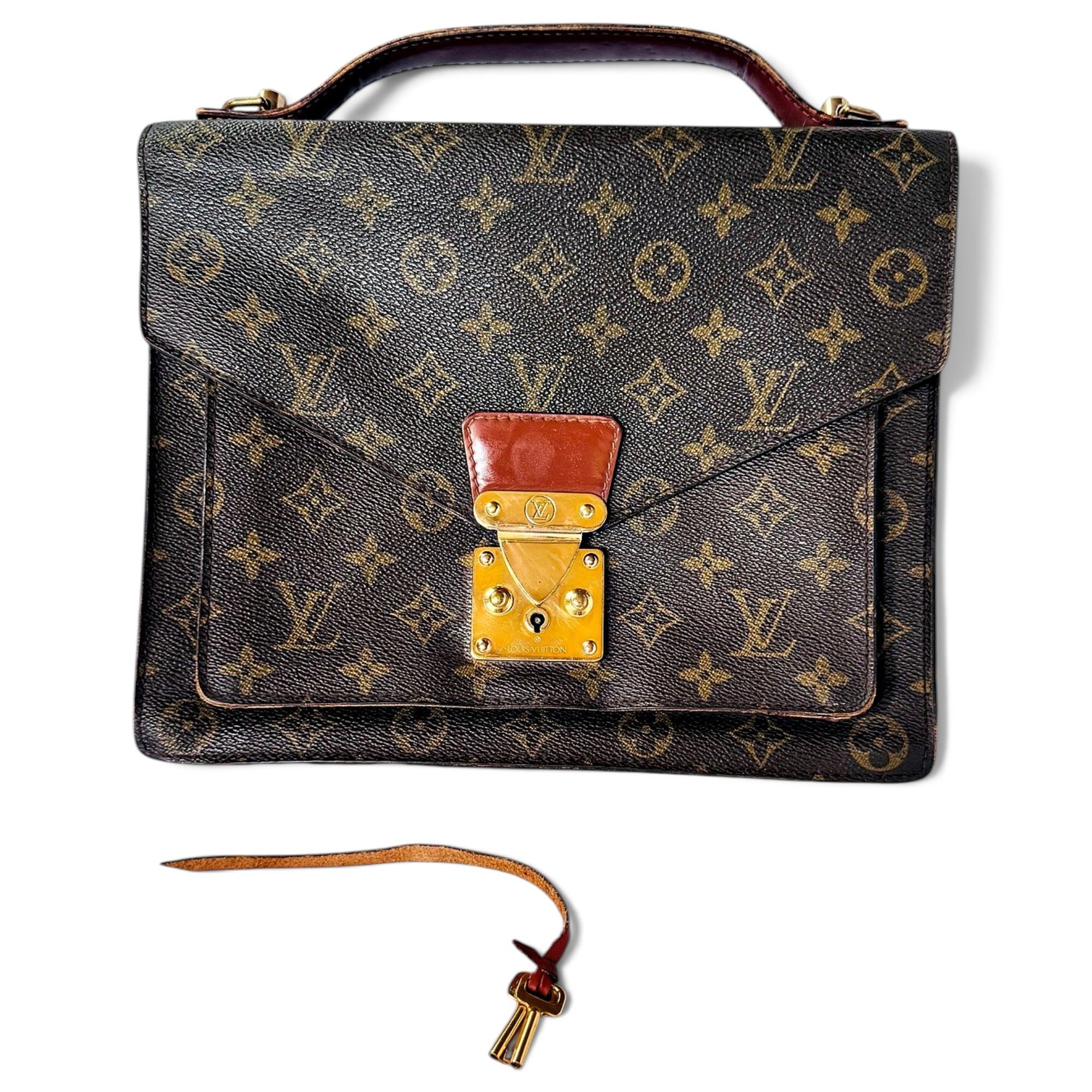 Metis leather handbag