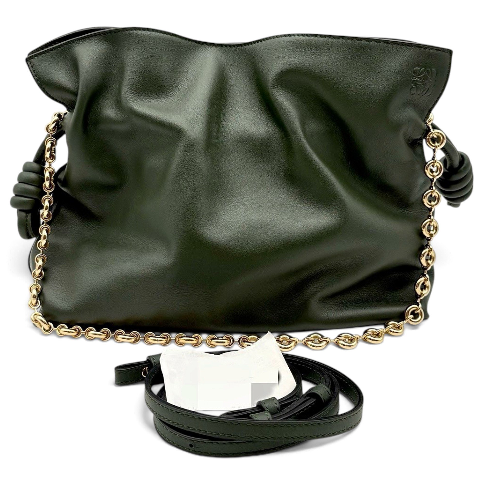 Flamenco leather handbag