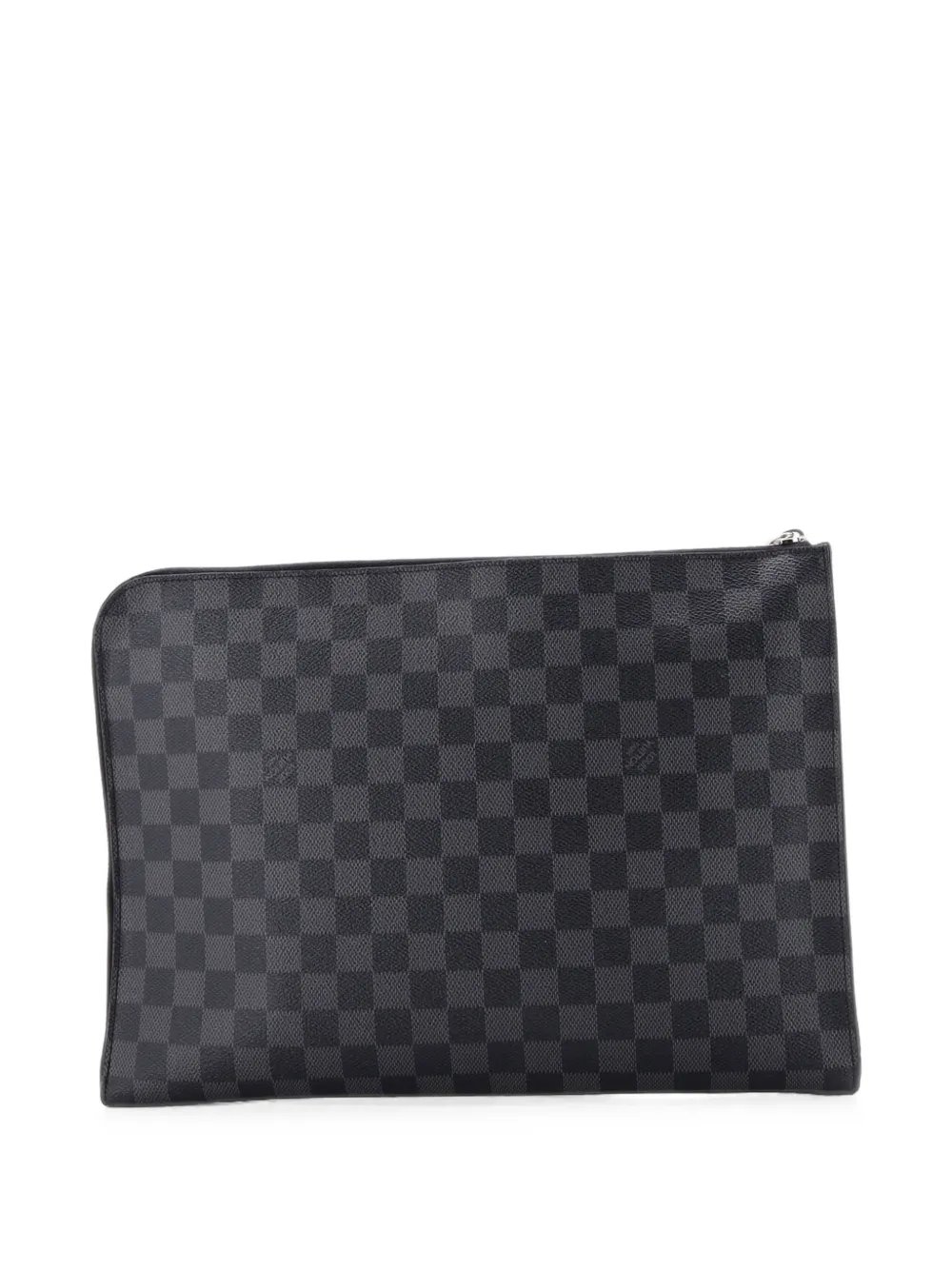 Zip Around Pochette Jour Damier Graphite GM clutch bag