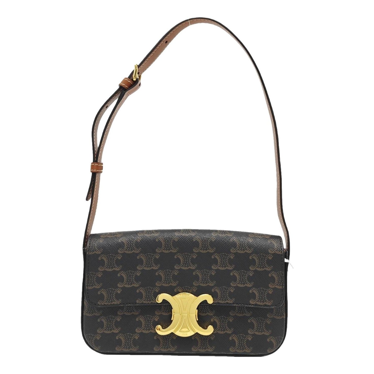 Triomphe leather handbag