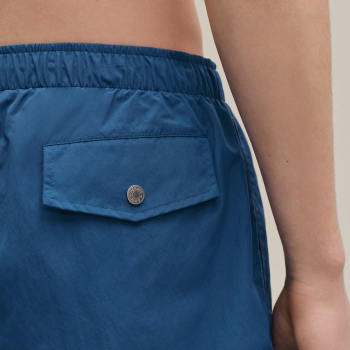 Bleu Amiral "H Fantome" Swim Trunks